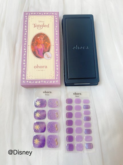 ハンド&ペディキュアセット Disney collection/ohora/ネイルシールを使ったクチコミ(7枚目)