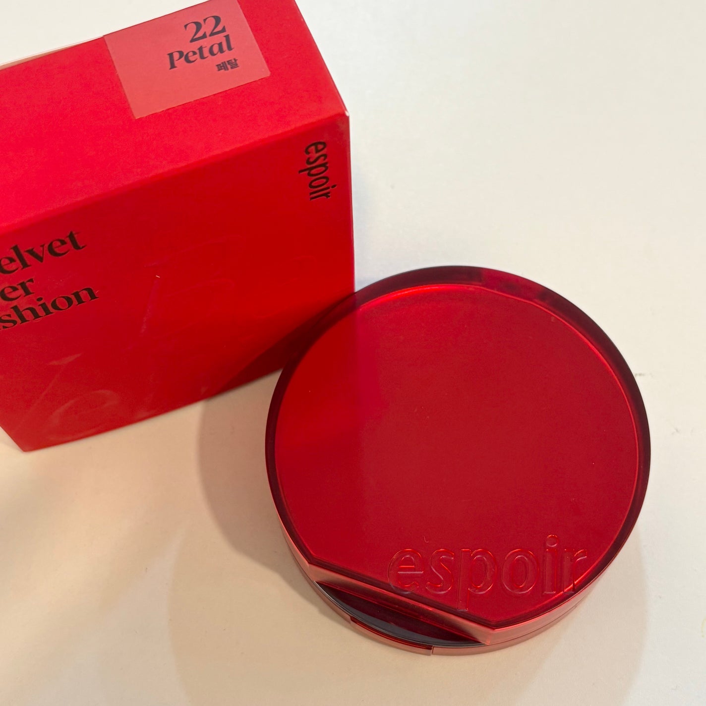 ビーベルベットカバークッション/espoir/クッションファンデーションを使ったクチコミ(2枚目)