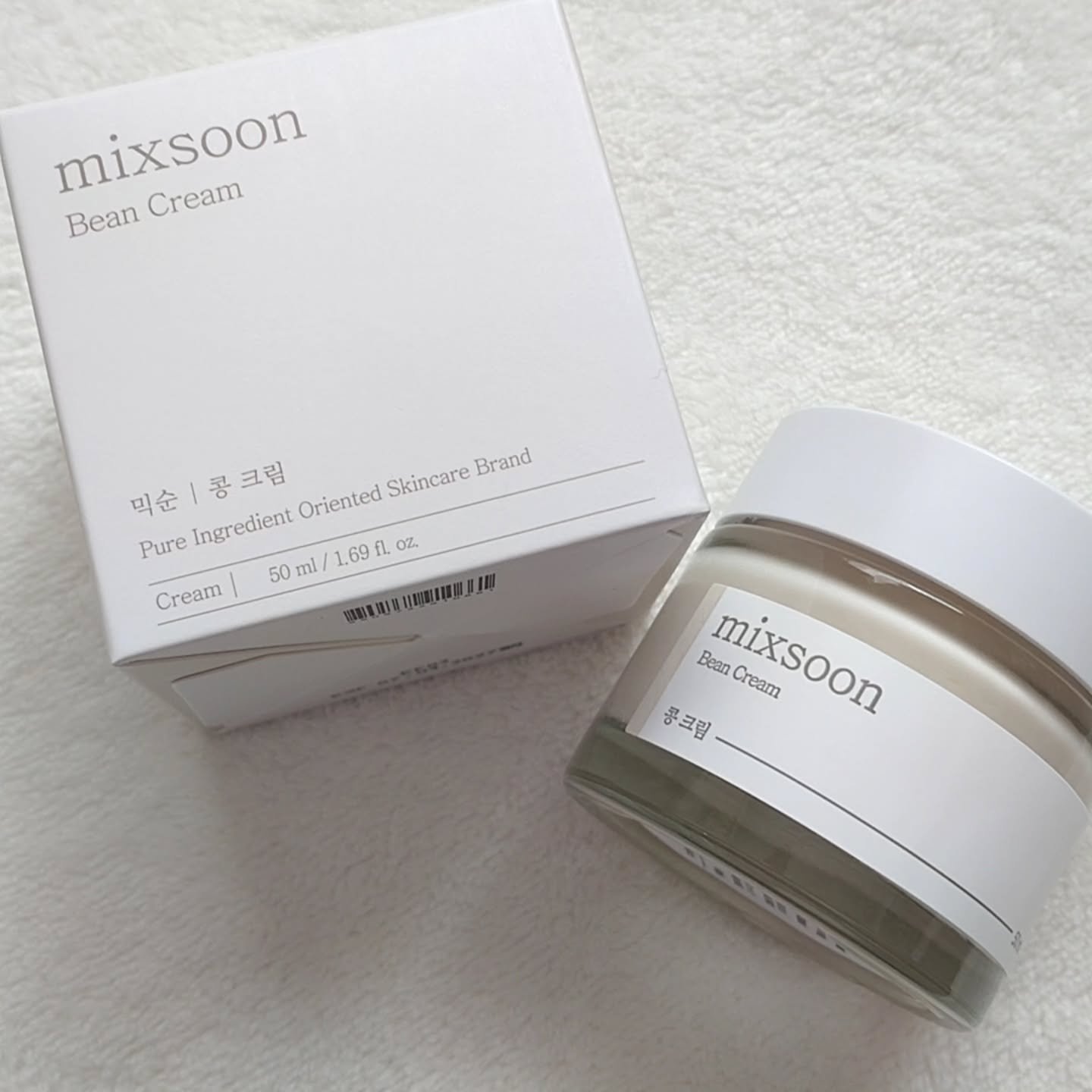 大豆クリーム/mixsoon/フェイスクリームを使ったクチコミ（1枚目）