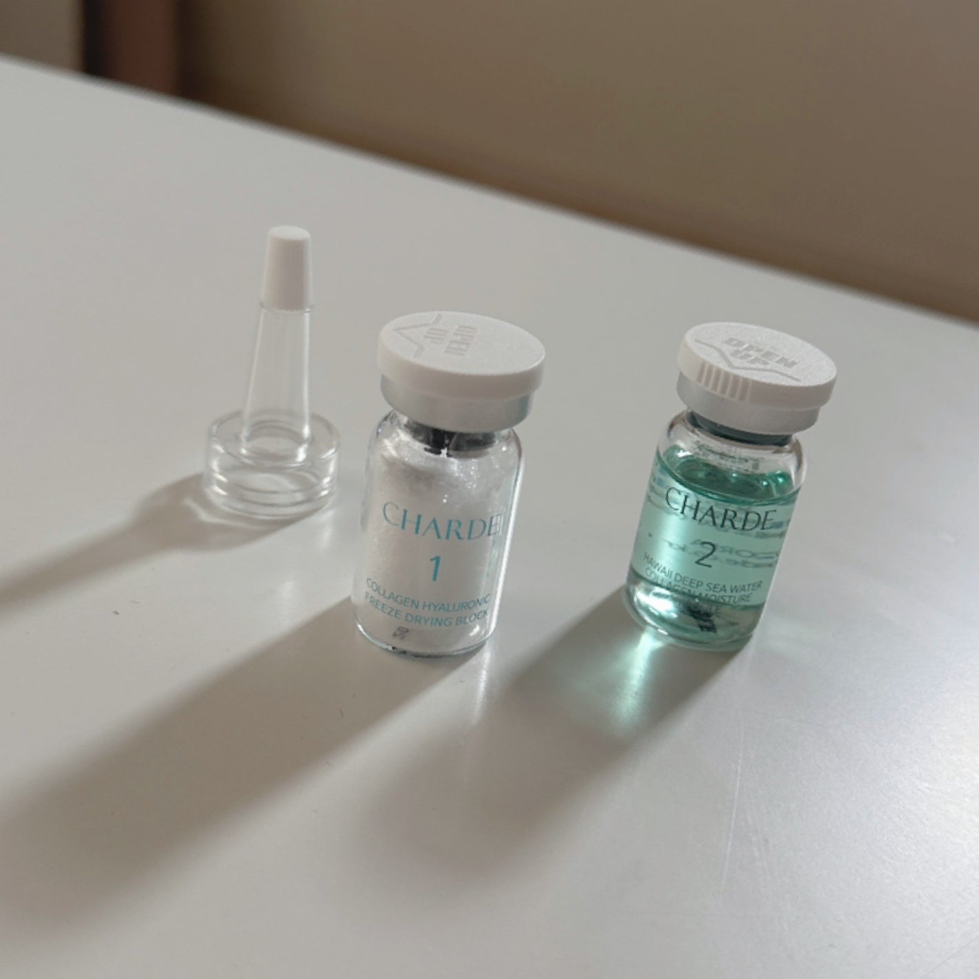 クラウドアンプル 1week キット/CHARDE/美容液を使ったクチコミ(3枚目)