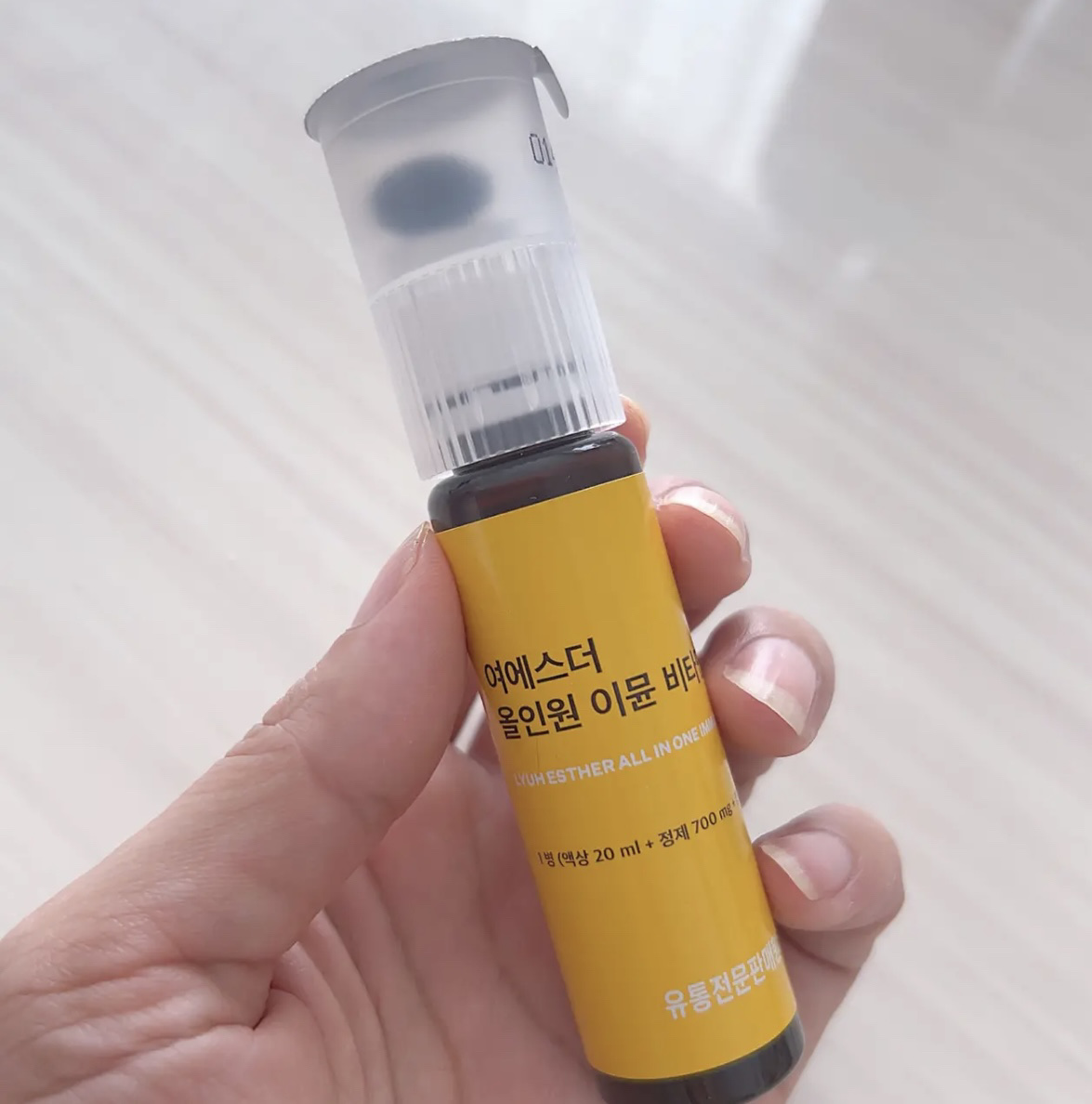 ヨエスターオールインワンイミューンビタミンショット20/ESTHER FORMULA/健康サプリメントを使ったクチコミ（2枚目）