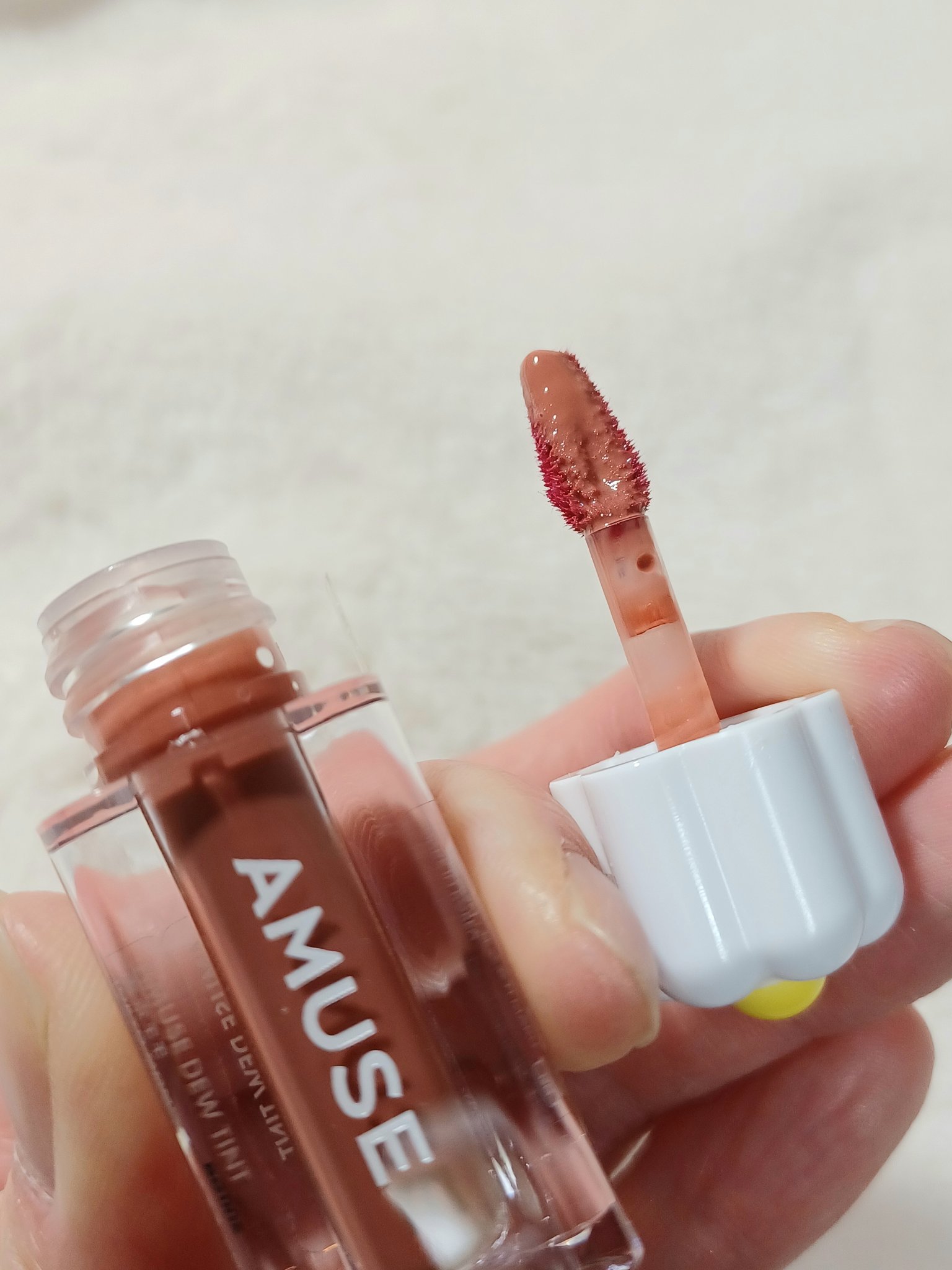 デューティント/AMUSE/リップティントを使ったクチコミ（2枚目）