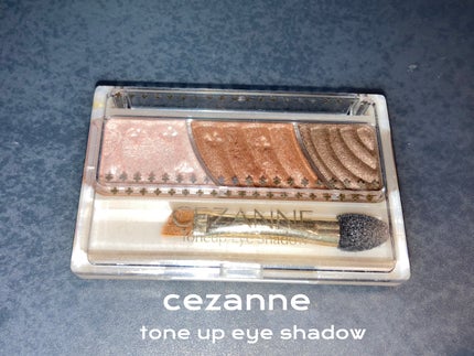トーンアップアイシャドウ/CEZANNE/アイシャドウパレットを使ったクチコミ(1枚目)