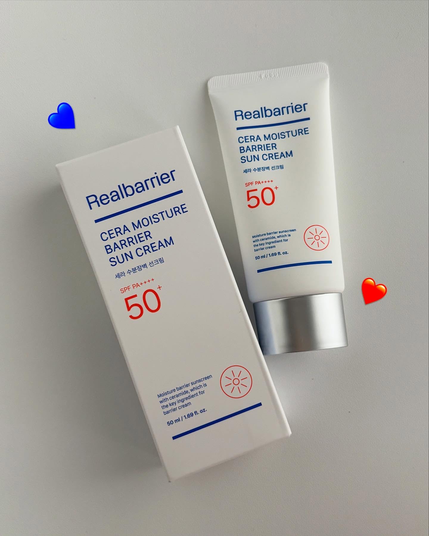 セラ水分バリア日焼け止め/Real Barrier/日焼け止めクリームを使ったクチコミ（1枚目）