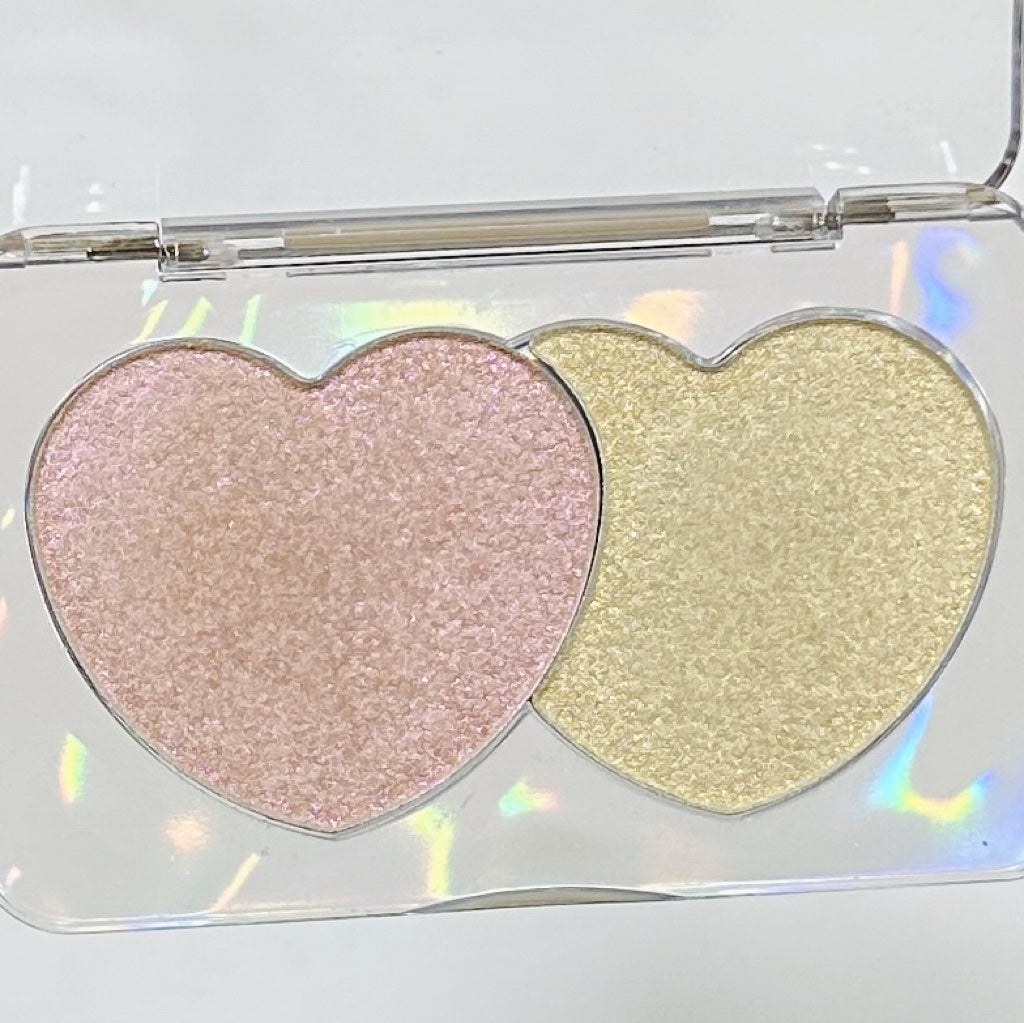 ハートポップデュオブラッシャー/ETUDE/パウダーチークを使ったクチコミ(3枚目)