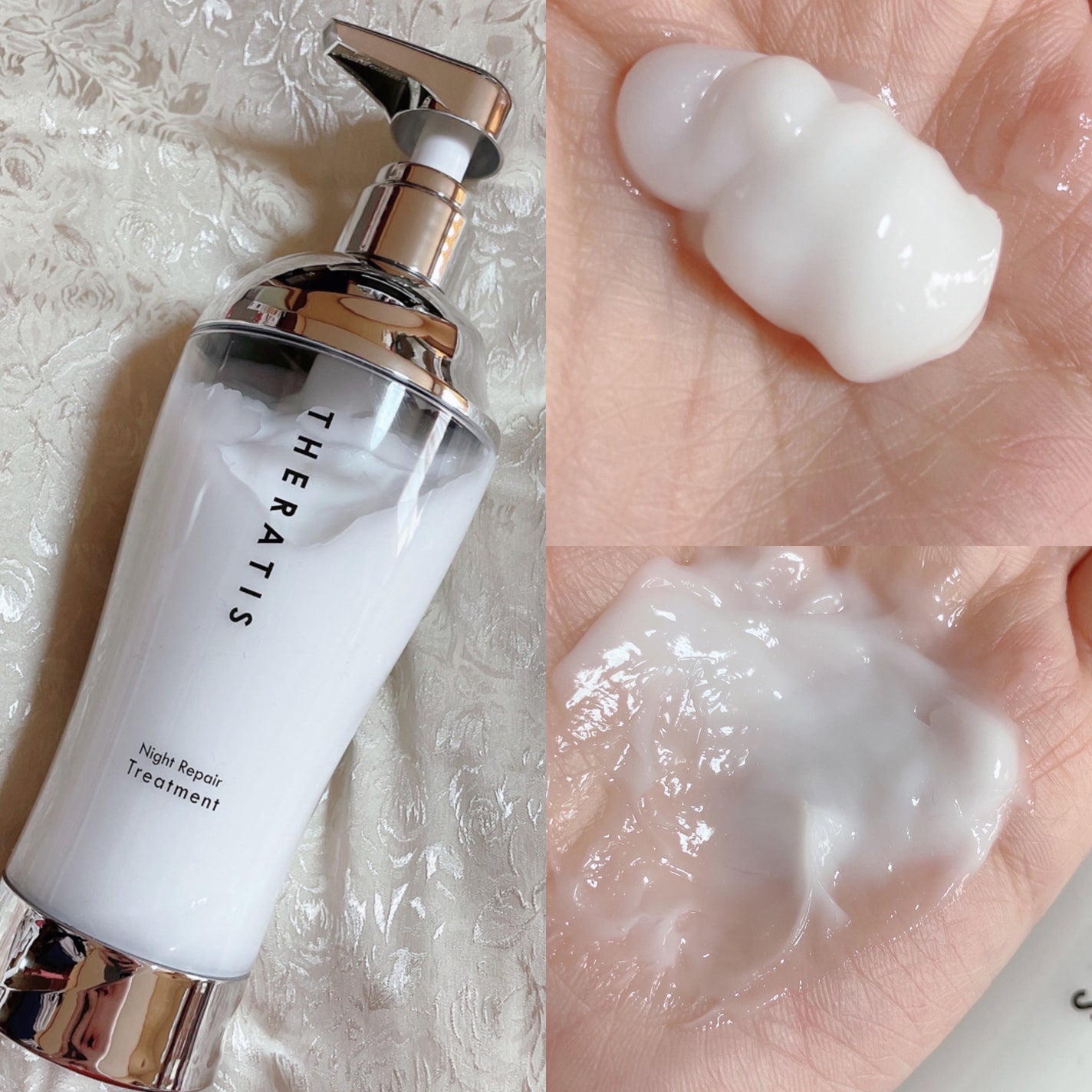 ナイトリペア シャンプー/ヘアトリートメント/THERATIS/シャンプー・コンディショナーを使ったクチコミ(3枚目)