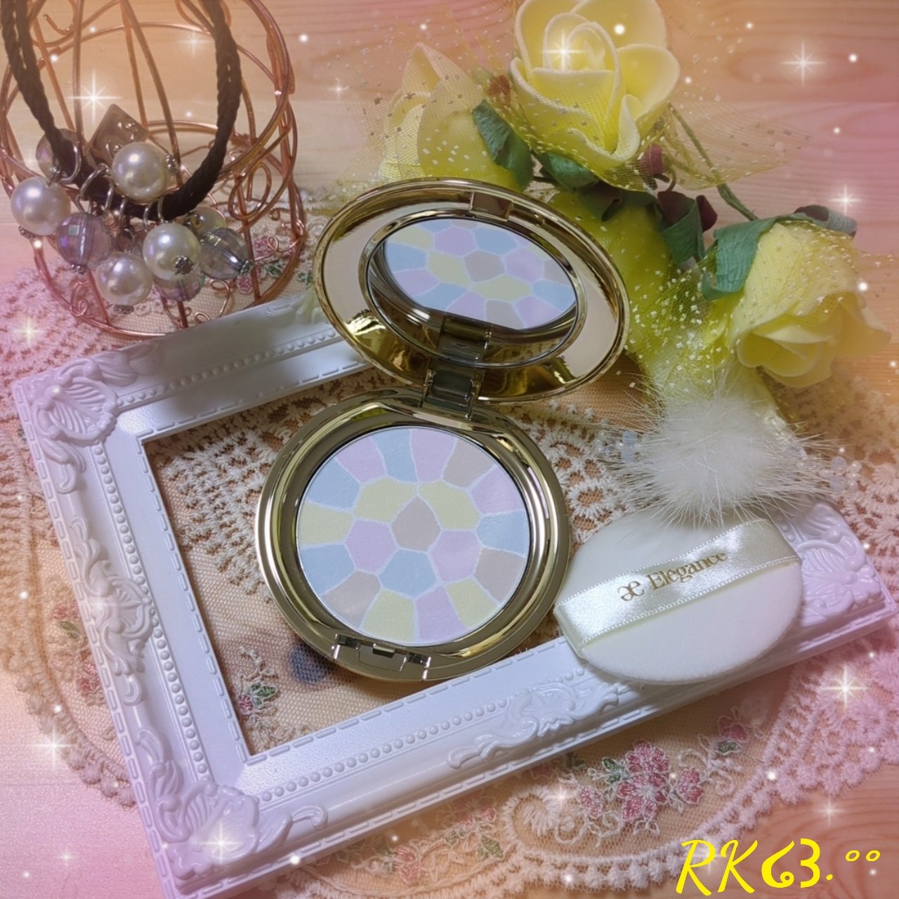 ラ プードル オートニュアンス IV クリア/Elégance/プレストパウダーを使ったクチコミ（2枚目）