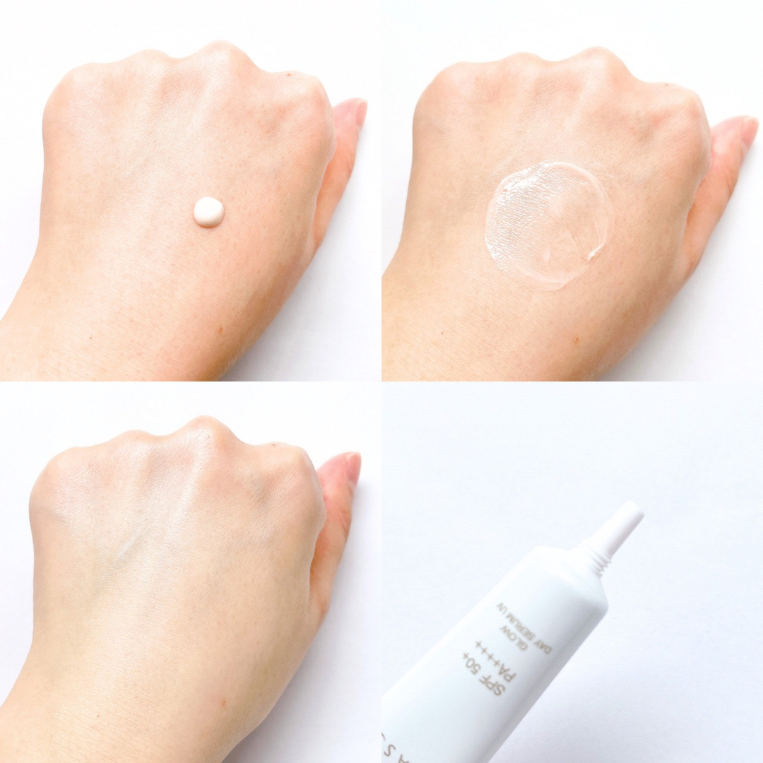 LUNASOL ルナソル　グロウデイセラムUVのクチコミ「3月7日にルナソルから美容液UVが新登場✨

VOCEの付録でミニサイズがついていたのでお試し.....」（2枚目）