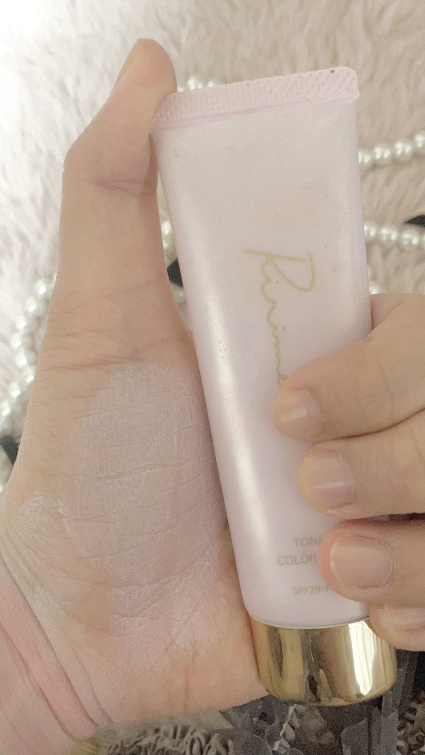 トーンアップカラープライマー /Ririmew/化粧下地を使ったクチコミ(1枚目)