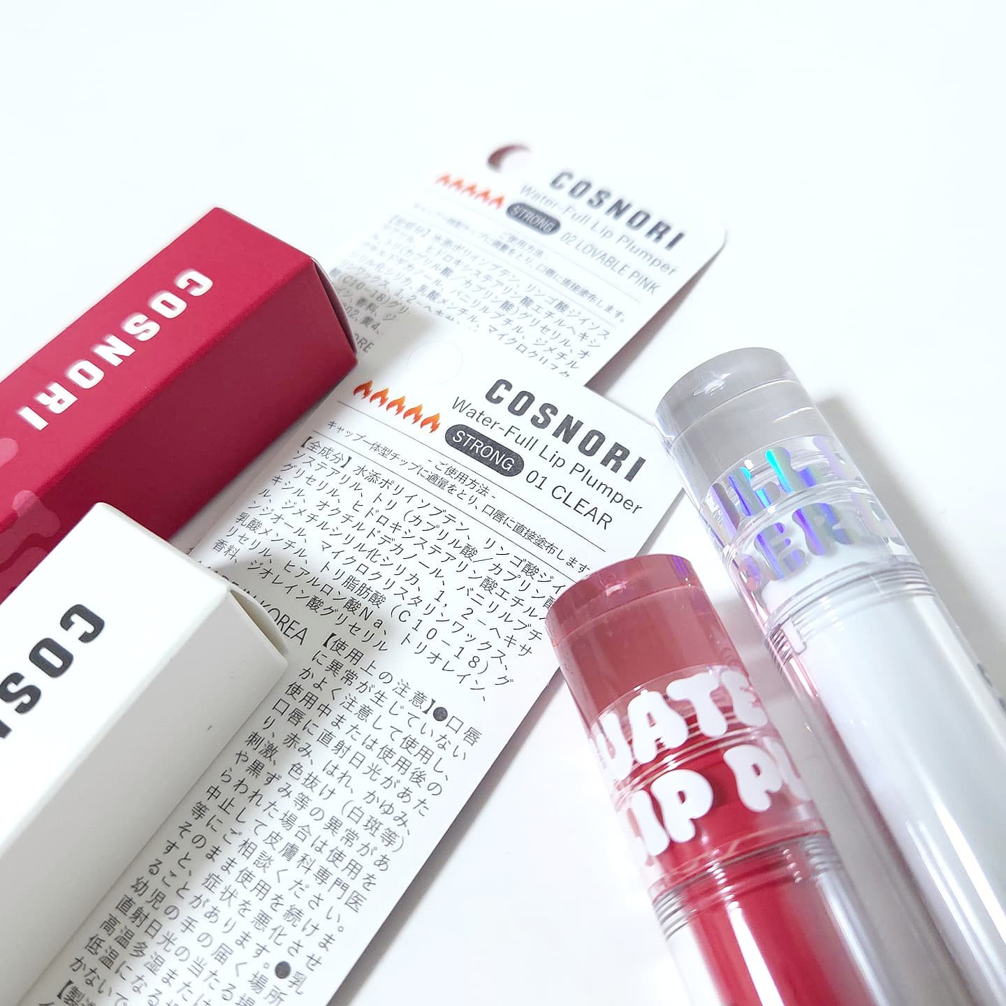 ウォーターフルリッププランパー/COSNORI/リッププランパーを使ったクチコミ（2枚目）