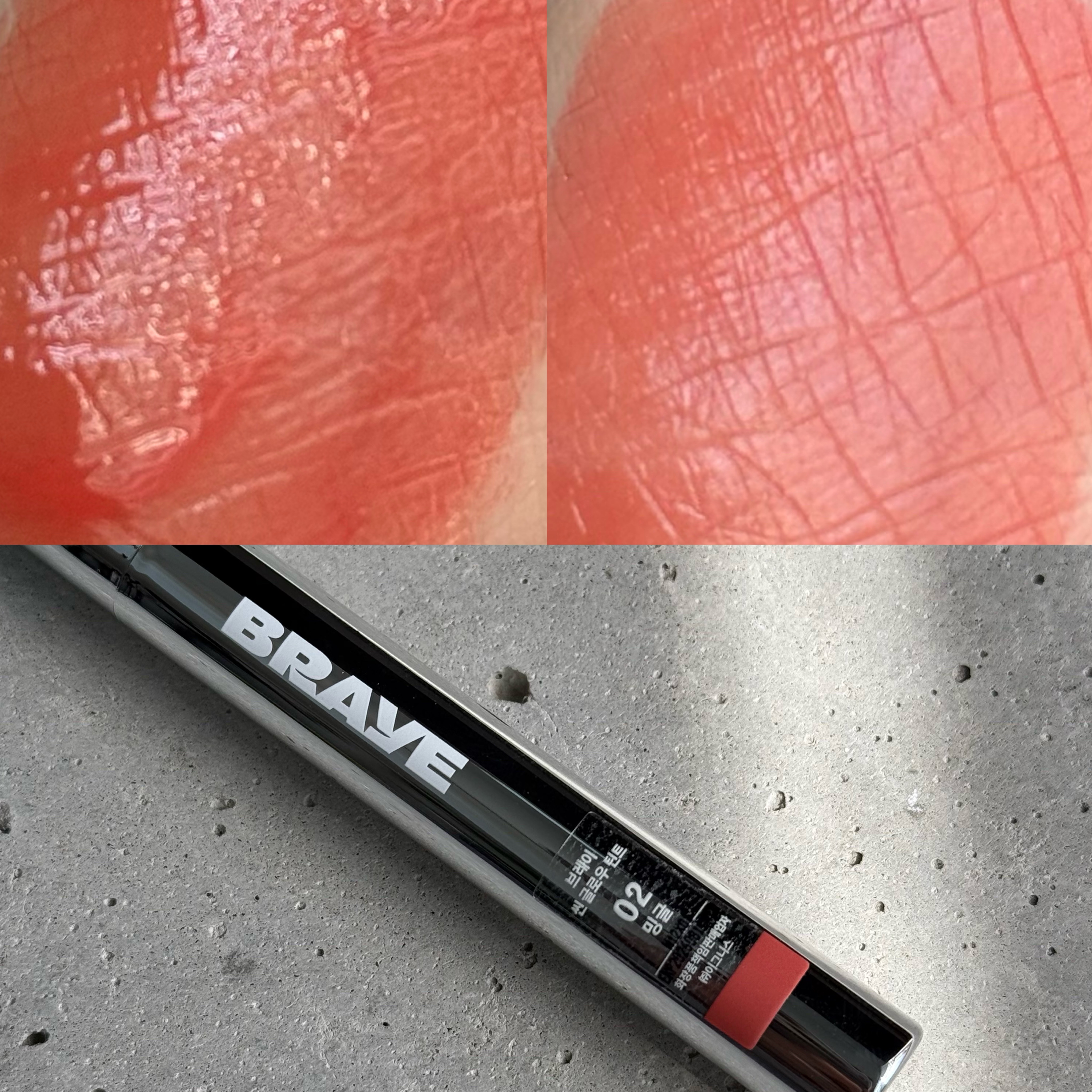 THIN GLOW TINT/BRAYE/口紅を使ったクチコミ（3枚目）