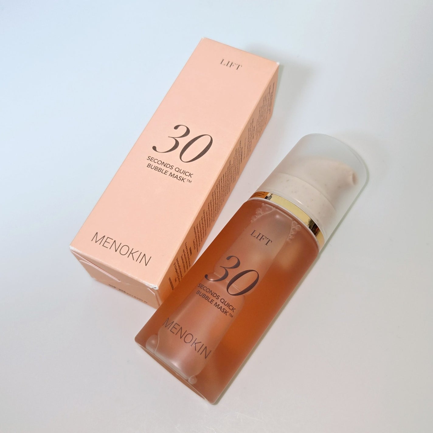 30秒クイックバブルマスク95ml リフト/MENOKIN/シートマスク・パックを使ったクチコミ(5枚目)