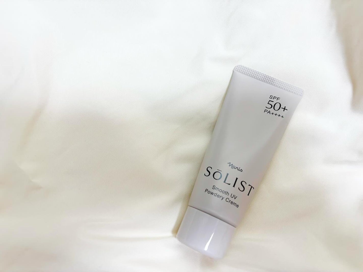 ソリスト スムースUV パウダリークリーム/ナリス化粧品/日焼け止めクリームを使ったクチコミ(1枚目)