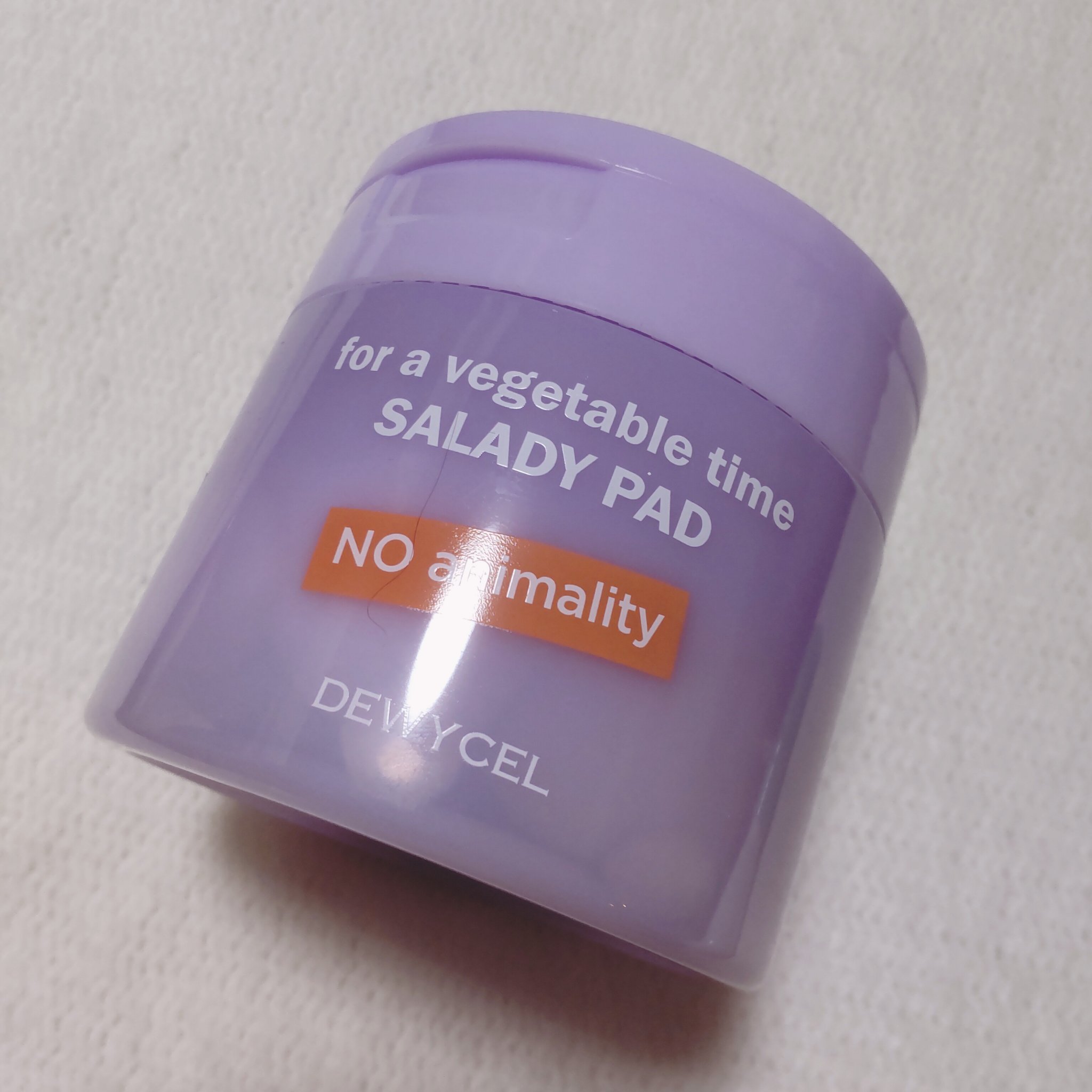 SALADY PAD 70EA/DEWYCEL/拭き取り化粧水を使ったクチコミ（1枚目）