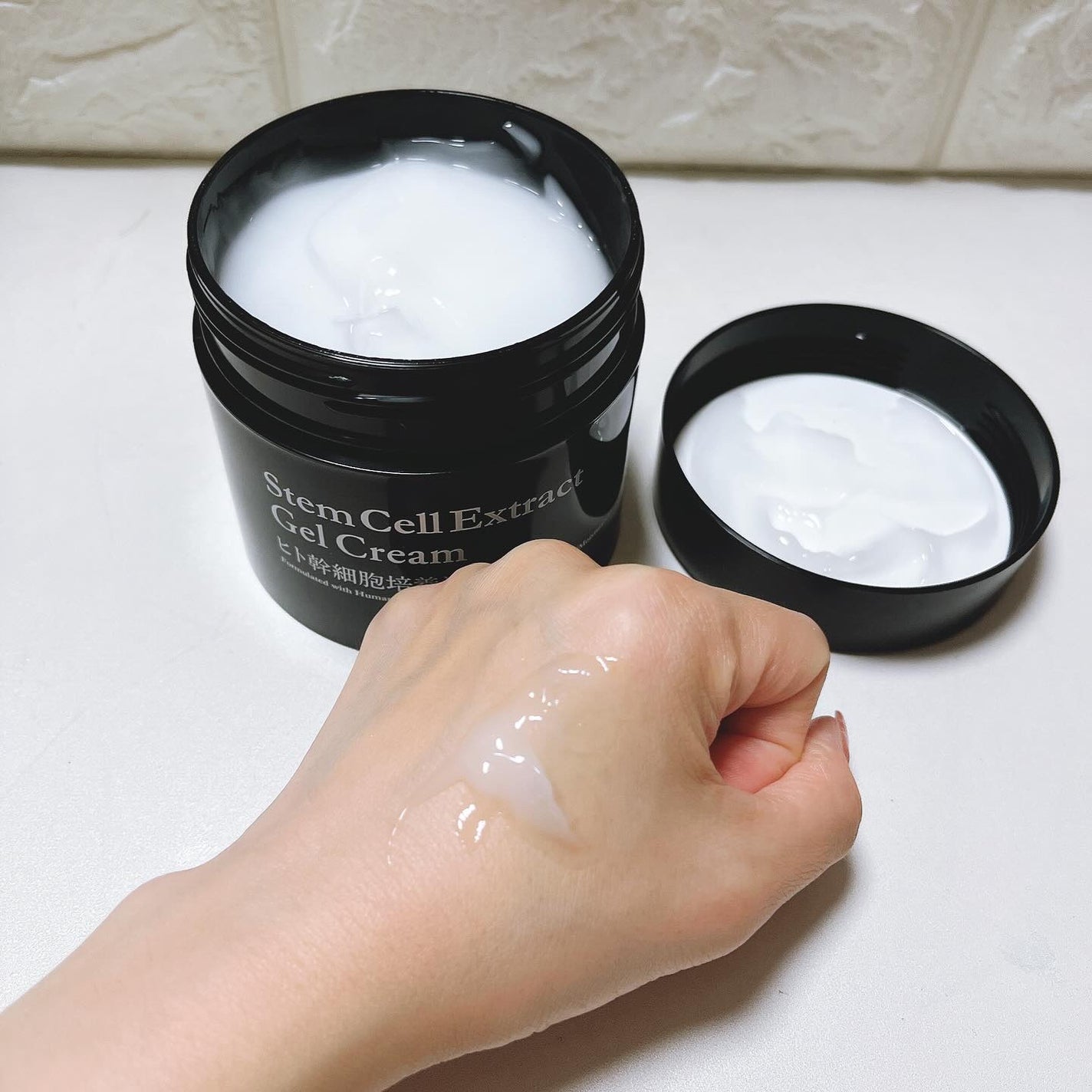 プラチナレーベル ヒト幹細胞エキス(*1)配合 美容クリーム/プラチナレーベル/フェイスクリームを使ったクチコミ(5枚目)