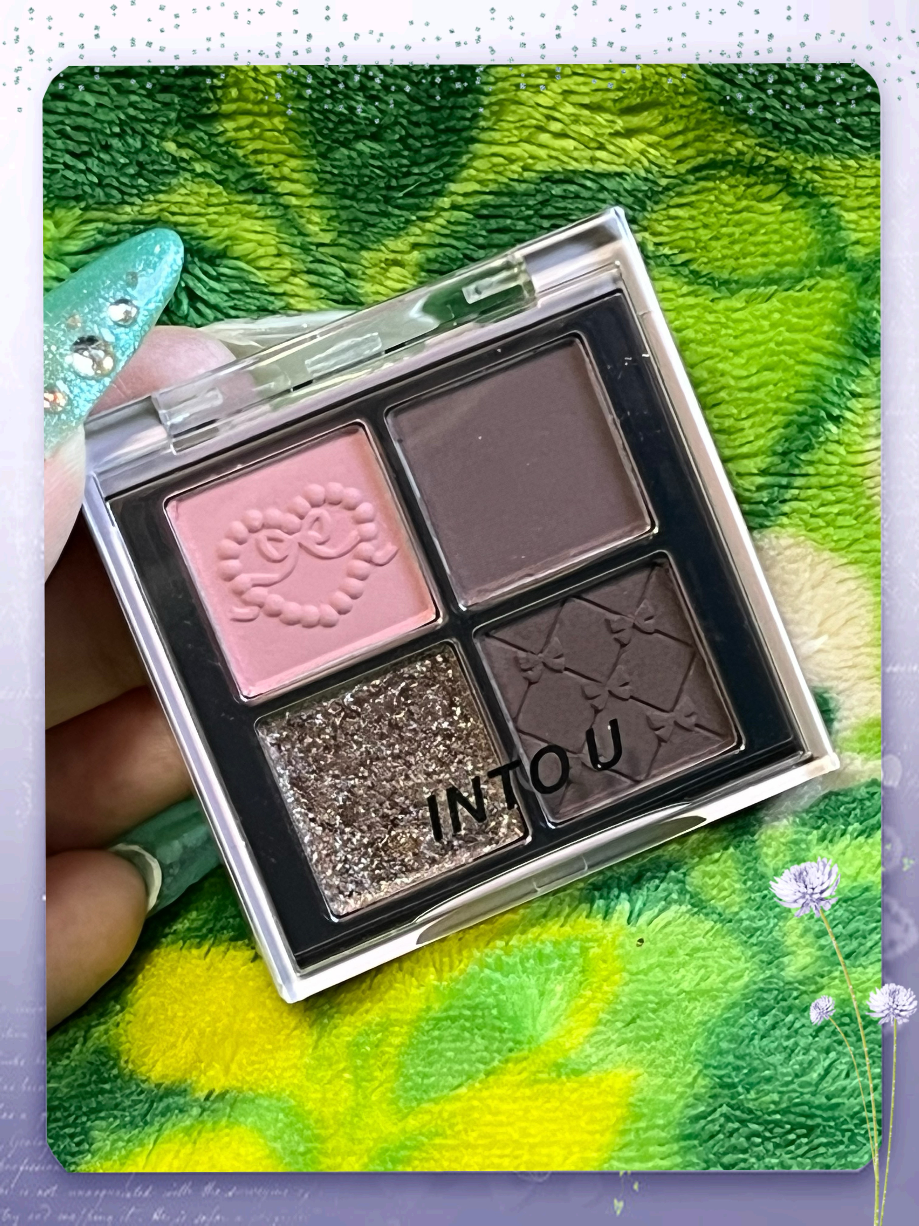INTO U ローテーショナルアイシャドウパレット/INTO U/アイシャドウパレットを使ったクチコミ（3枚目）