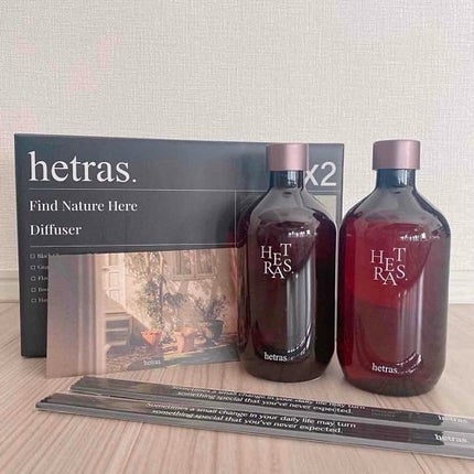 プレミアムディフューザー/hetras/ルームフレグランスを使ったクチコミ(2枚目)