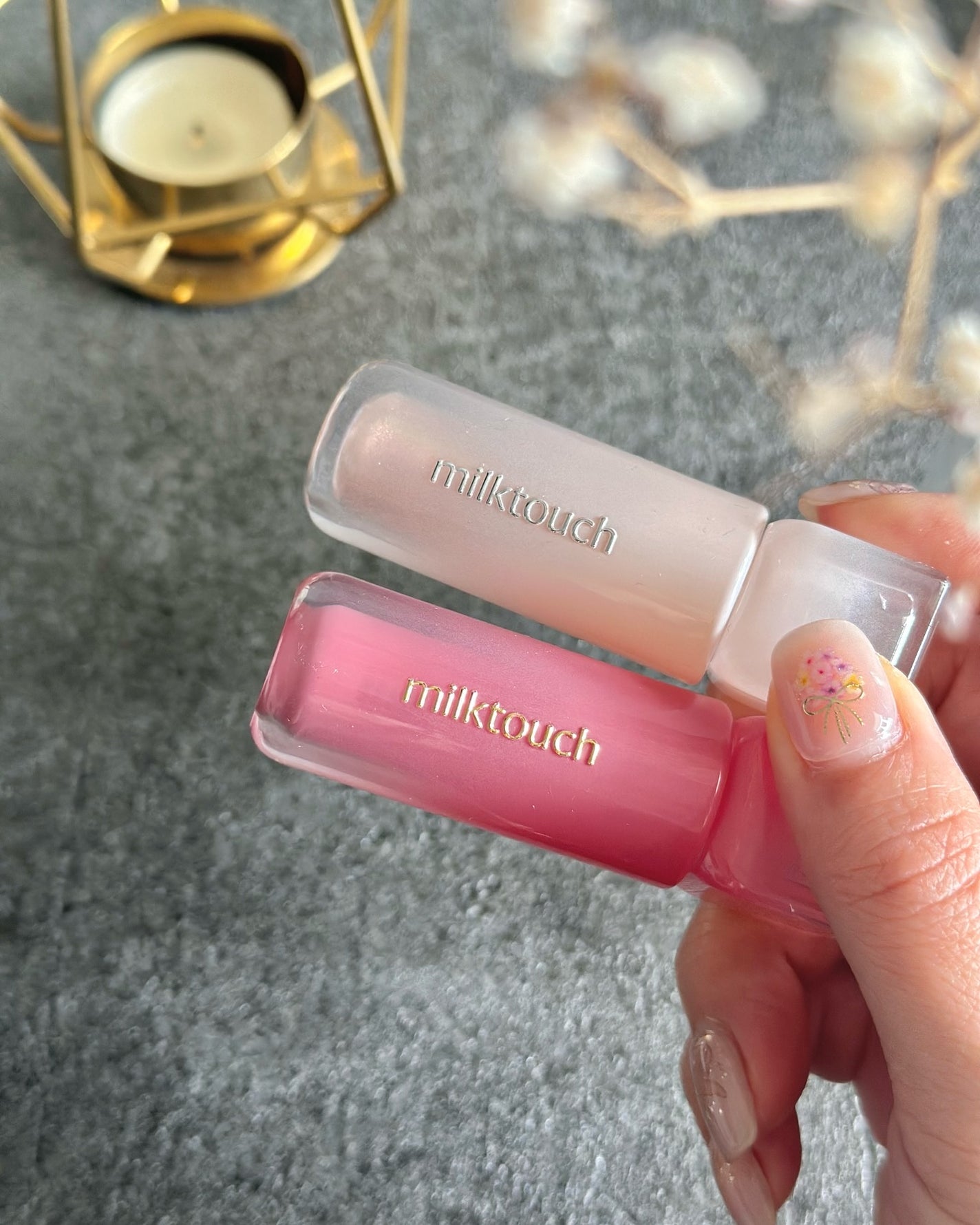 デューステインシアーリップグロス/Milk Touch/リップグロスを使ったクチコミ(5枚目)
