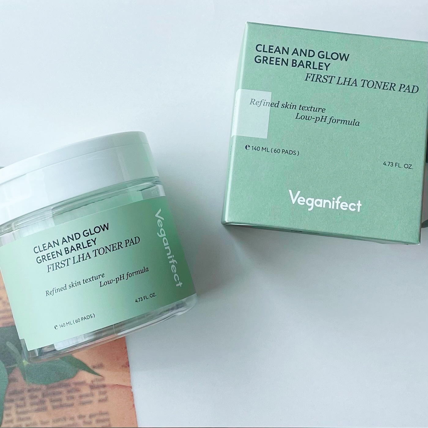 青麦ファーストLHAトナーパッド/Veganifect/トナーパッドを使ったクチコミ（2枚目）