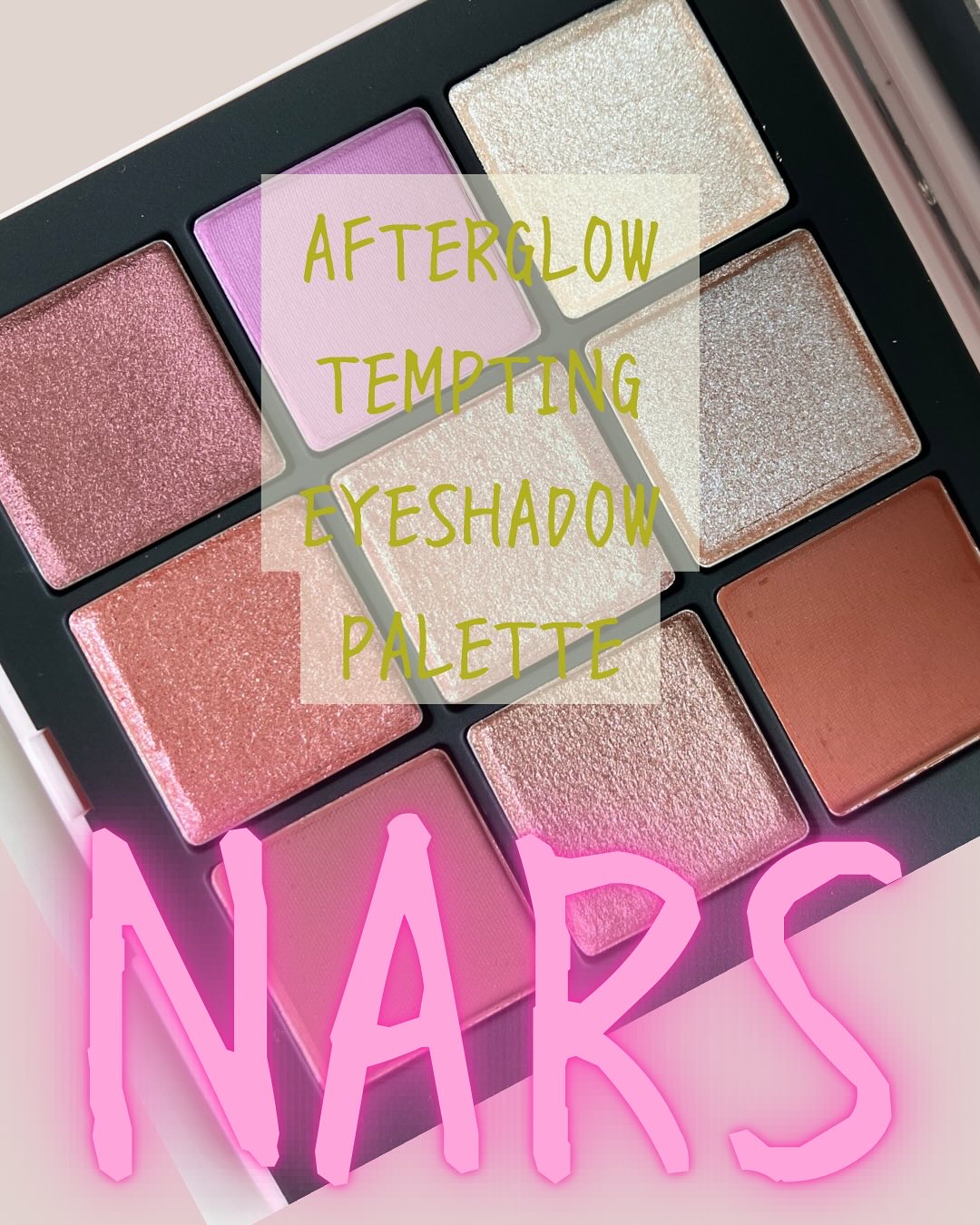 NARS アフターグロー テンプティング アイシャドーパレット/NARS/アイシャドウパレットを使ったクチコミ（1枚目）