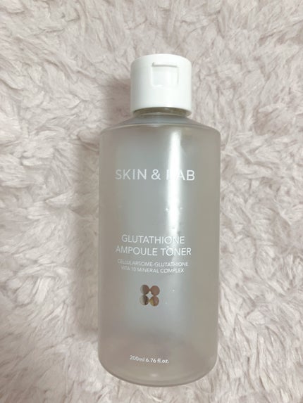 グルタチオンアンプルトナー/SKIN&LAB/化粧水を使ったクチコミ(1枚目)