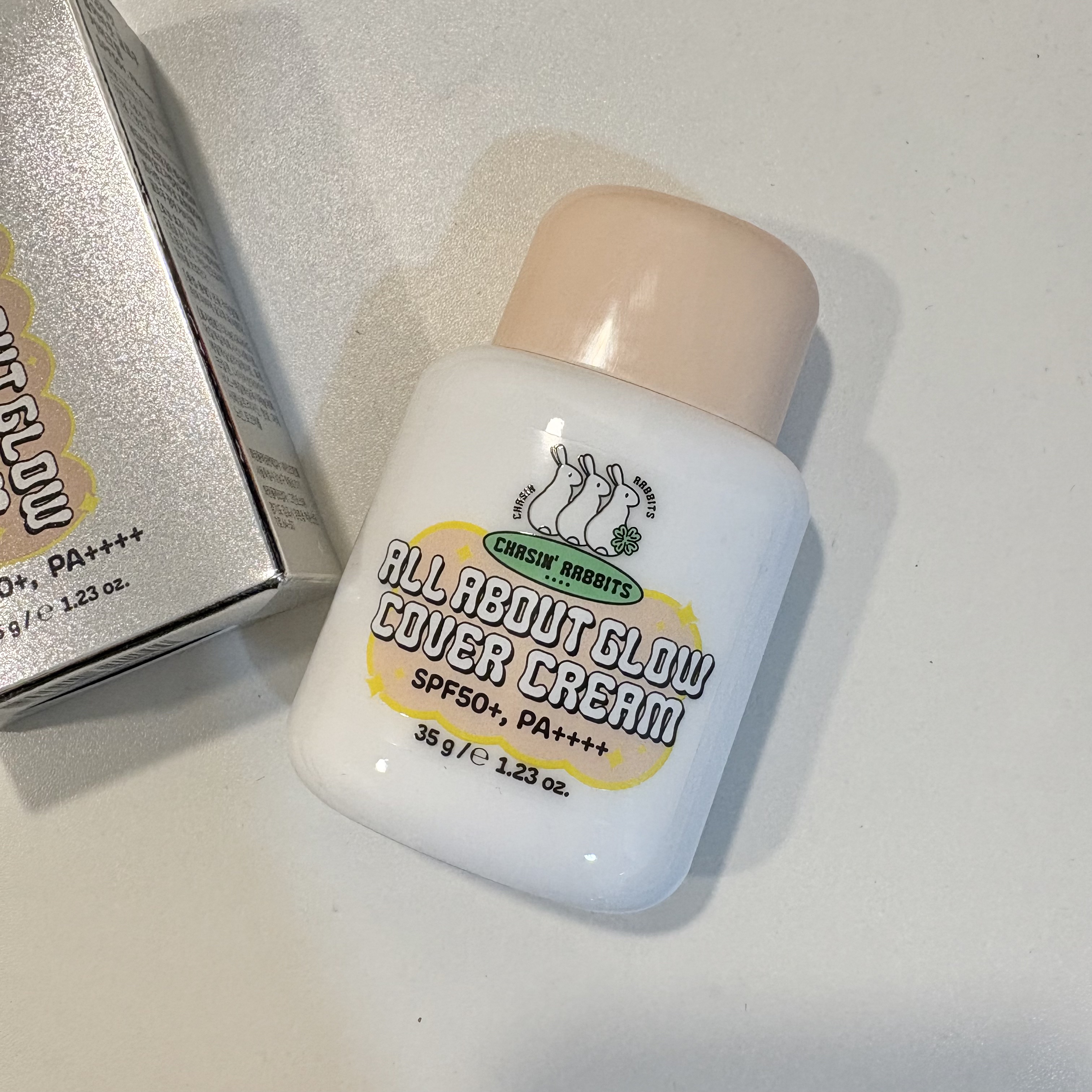 オールアバウトグロウカバークリーム/CHASIN'RABBITS/日焼け止めクリームを使ったクチコミ（2枚目）