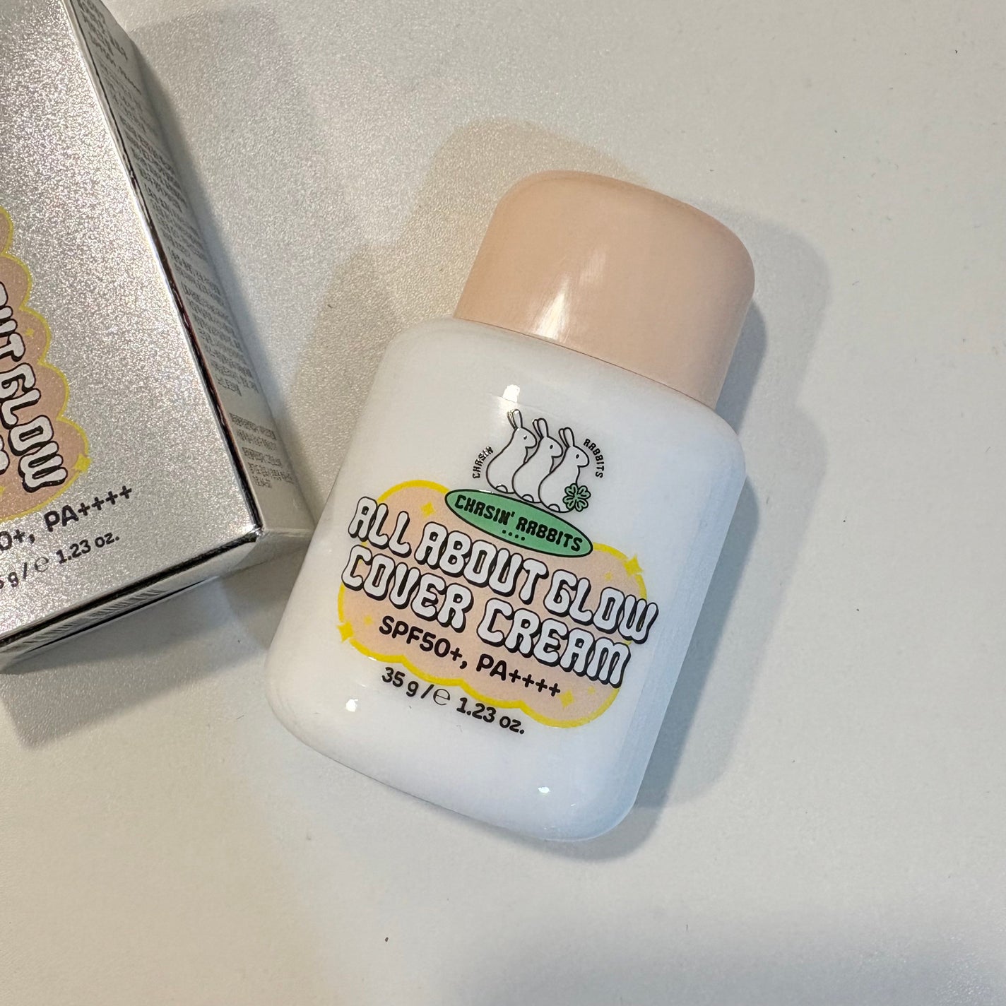 オールアバウトグロウカバークリーム/CHASIN'RABBITS/日焼け止めクリームを使ったクチコミ(2枚目)