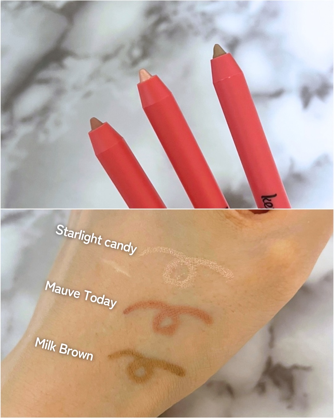 ダブルラスティングジェルライナー/keybo/ジェルアイライナーを使ったクチコミ（3枚目）