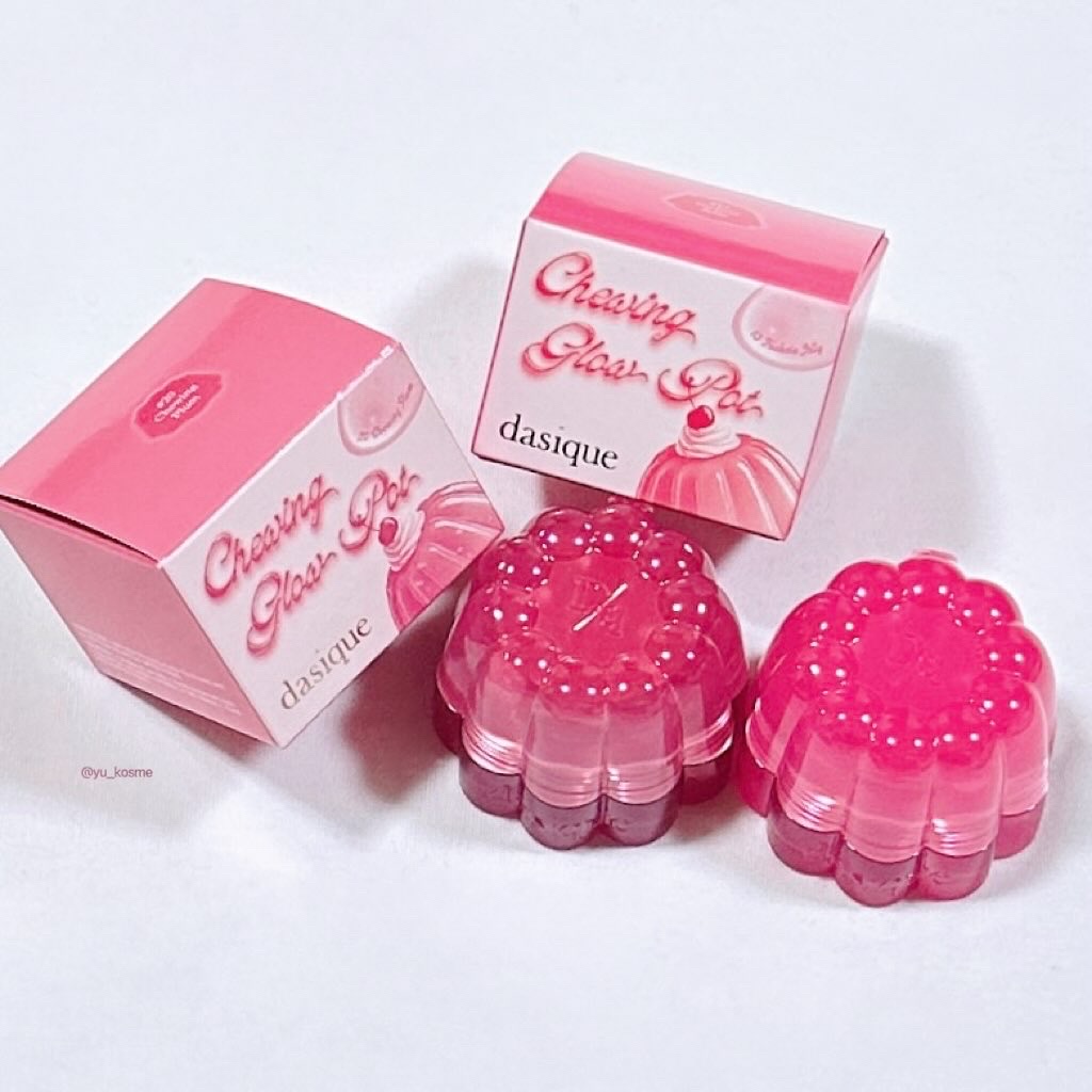 チューインググロウポット/dasique/口紅を使ったクチコミ（3枚目）