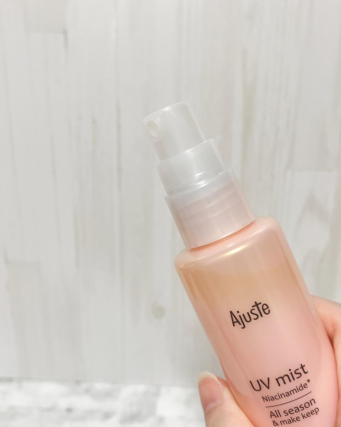 アジャステ ナイアシンアミド配合 オールシーズンUVミスト/Ajuste(アジャステ)/日焼け止めミスト・スプレーを使ったクチコミ（2枚目）