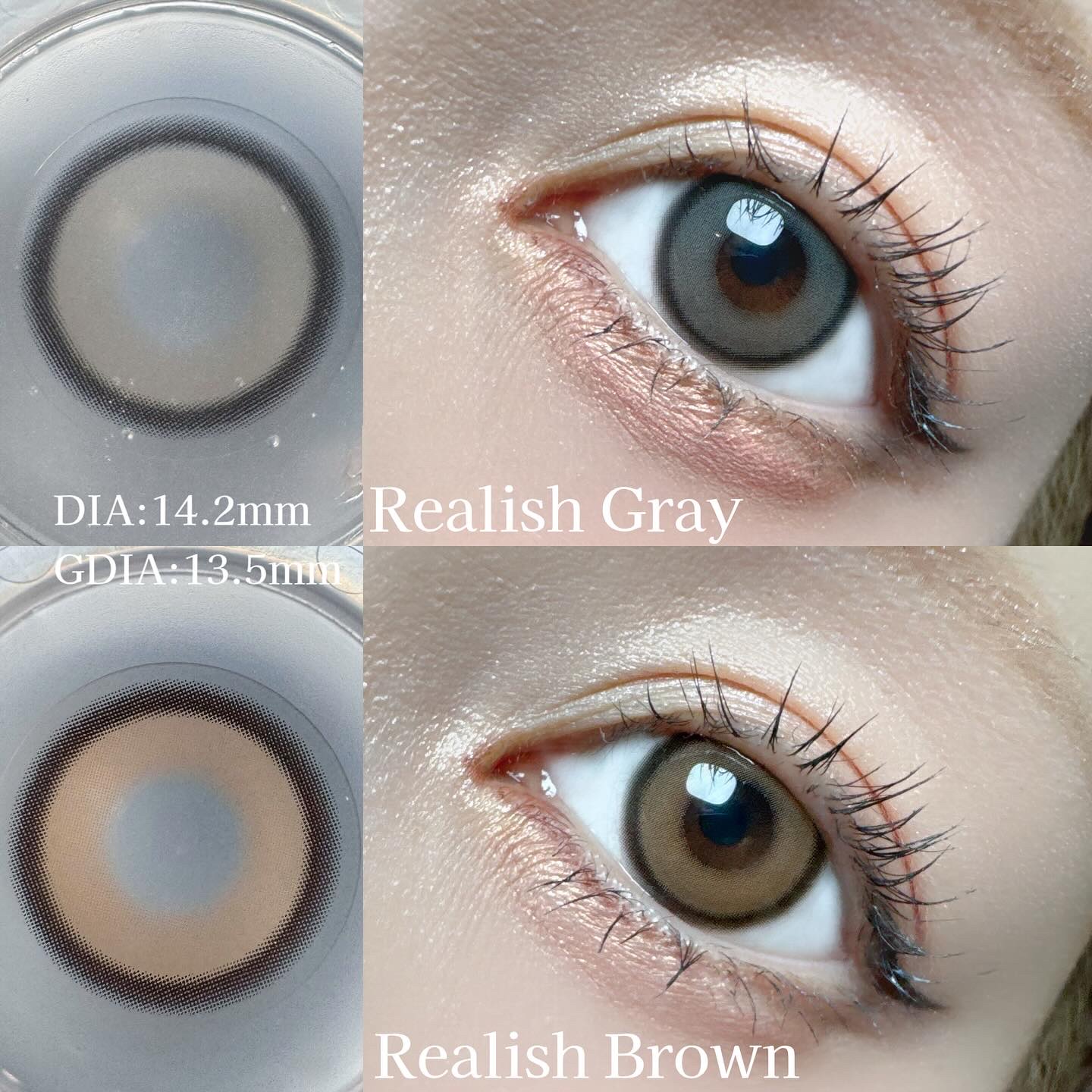 Real Ring 1day/OLENS/ワンデー（１DAY）カラコンを使ったクチコミ（3枚目）