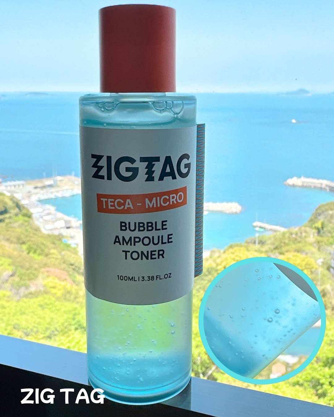 テカマイクロバブルアンプルトナー/ZIGTAG/化粧水を使ったクチコミ（2枚目）