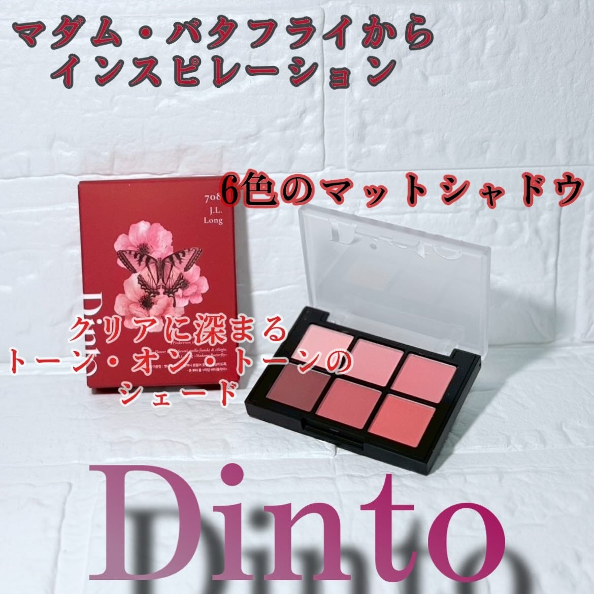 ブラーフィニシュシャドウパレット/Dinto/アイシャドウパレットを使ったクチコミ(1枚目)