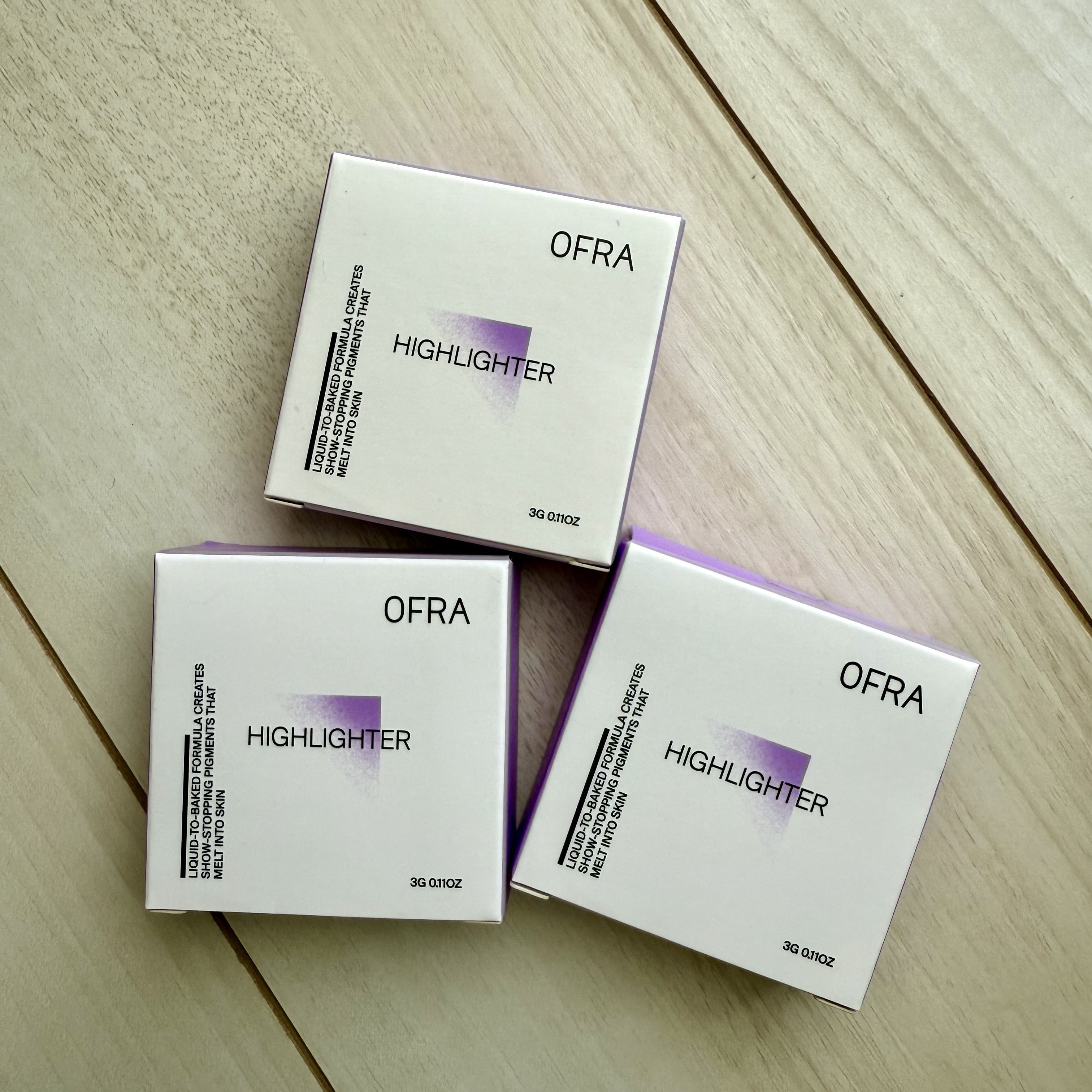 OFRA mini Highlighter/Ofra Cosmetics/パウダーハイライトを使ったクチコミ（3枚目）