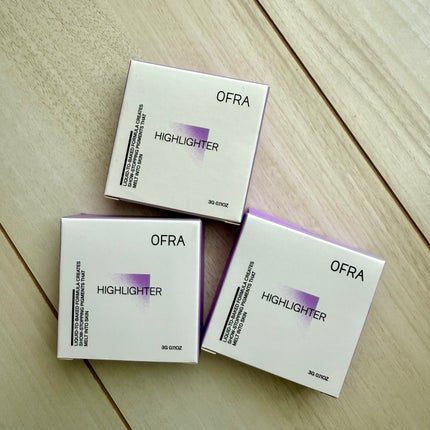 OFRA mini Highlighter/Ofra Cosmetics/パウダーハイライトを使ったクチコミ(3枚目)