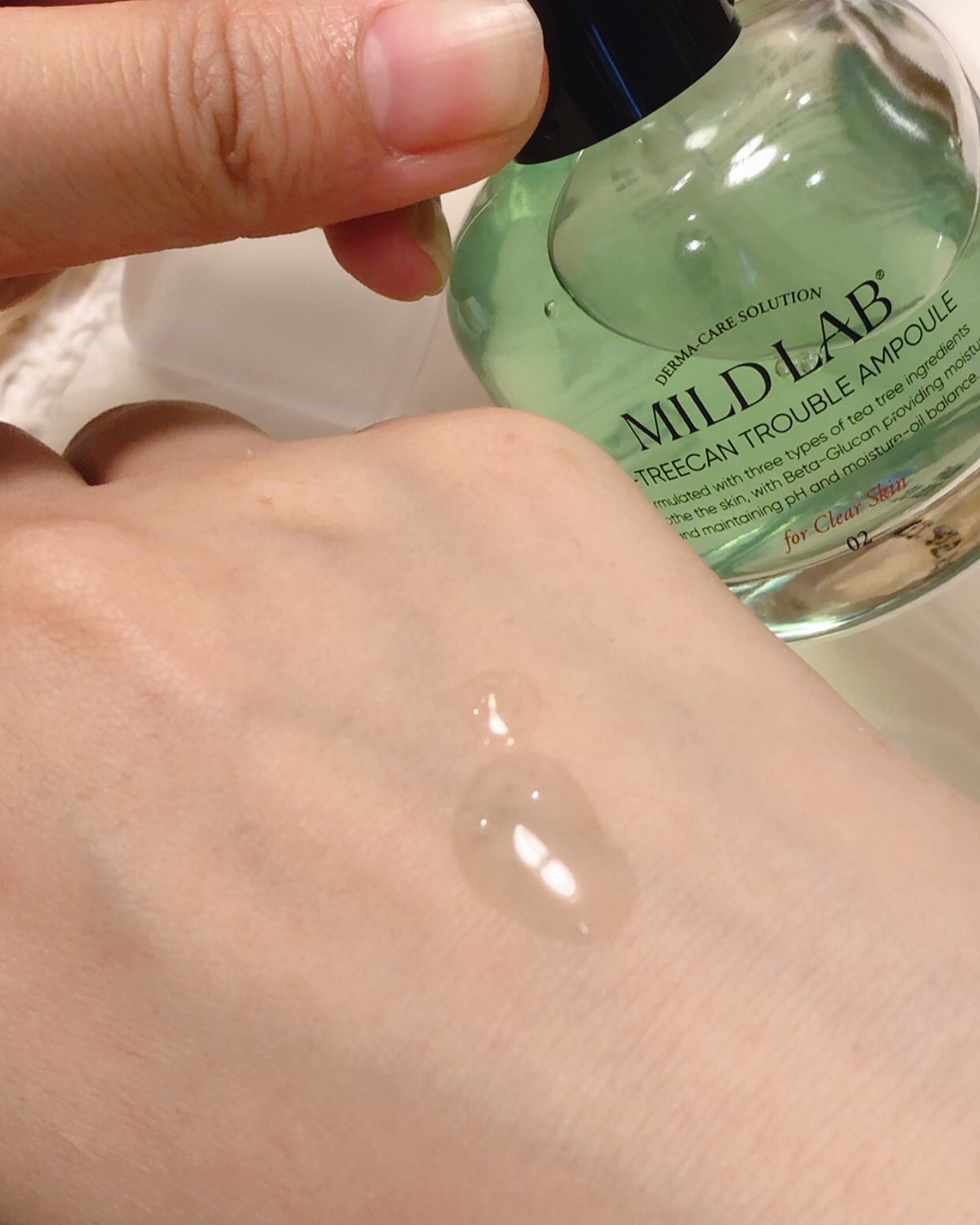 ベターツリカン肌荒れ美容液/Mildlab/美容液を使ったクチコミ（2枚目）