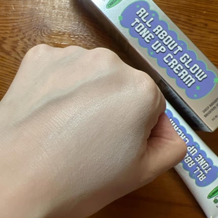 オールアバウトグロウトーンアップクリーム/CHASIN'RABBITS/化粧下地を使ったクチコミ(5枚目)