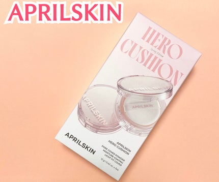 ヒーロークッション+レフィルセット/APRILSKIN/クッションファンデーションを使ったクチコミ(1枚目)