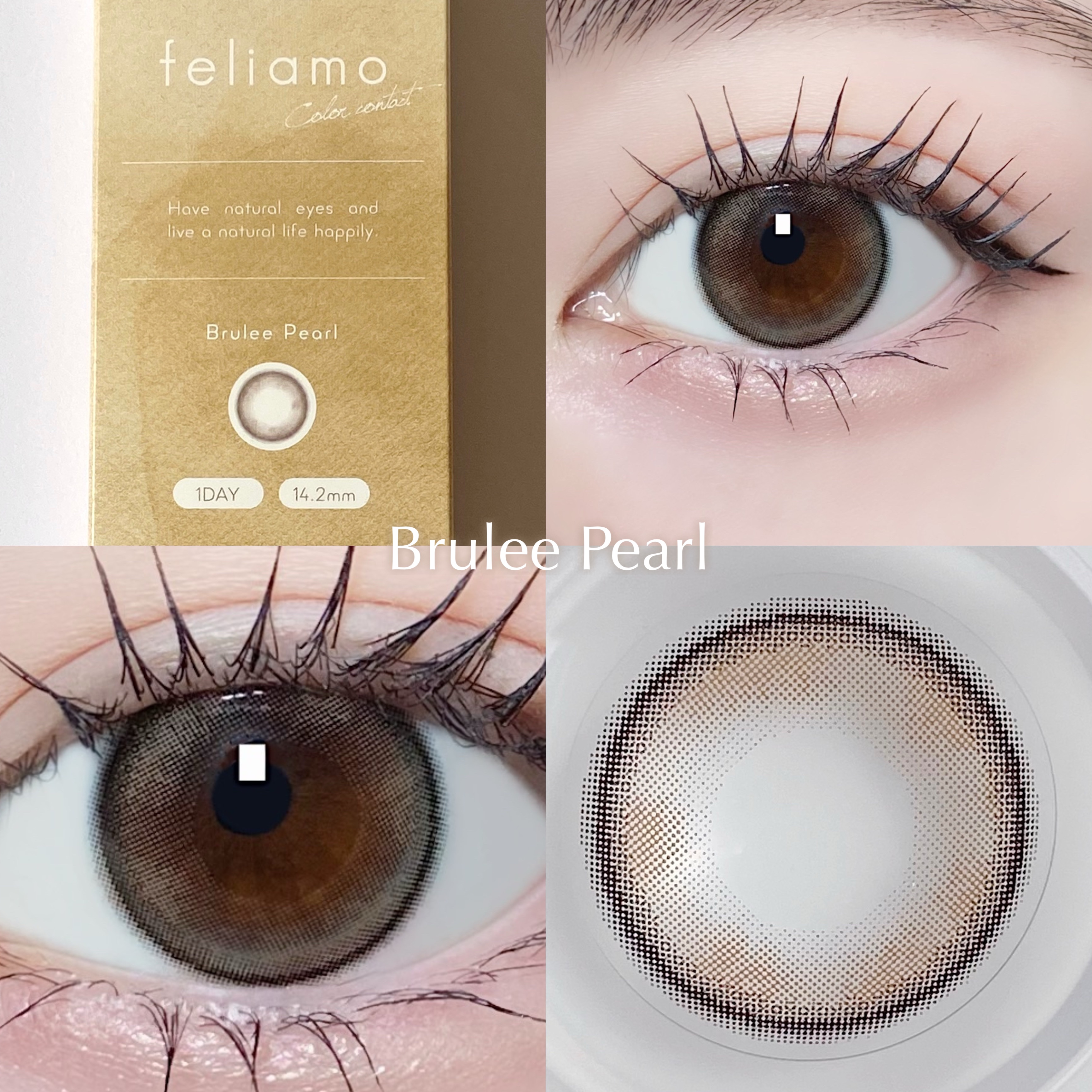 feliamo 1day/feliamo/ワンデー（１DAY）カラコンを使ったクチコミ（3枚目）