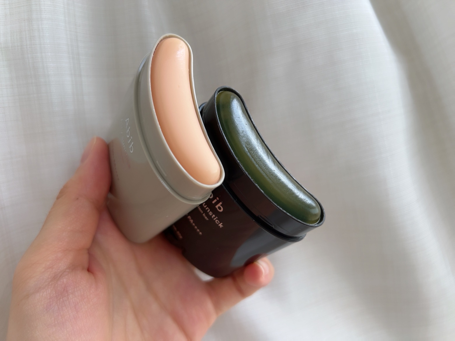 クイック サンスティック プロテクションバー/Abib /日焼け止めスティックを使ったクチコミ（2枚目）