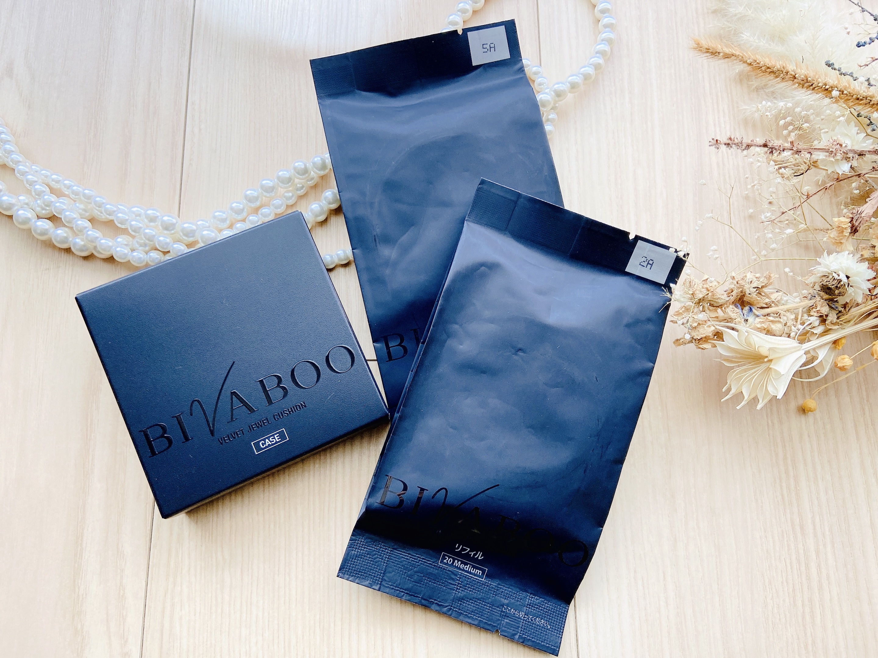 ベルベットジュエルクッション/BIVABOO/クッションファンデーションを使ったクチコミ（2枚目）