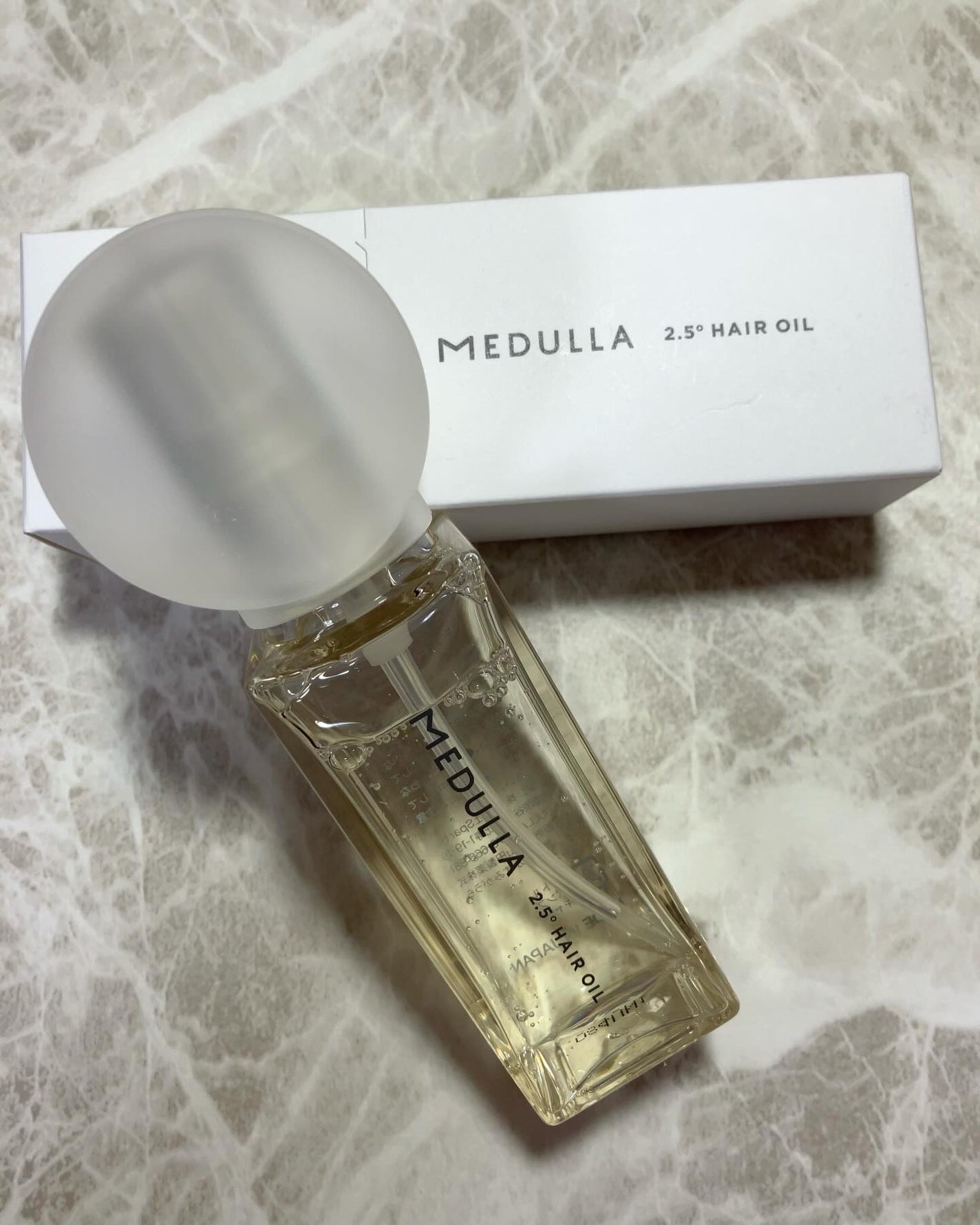 MEDULLA 2.5° パーソナライズヘアオイル レモンシトラスの香り/MEDULLA/ヘアオイルを使ったクチコミ(1枚目)