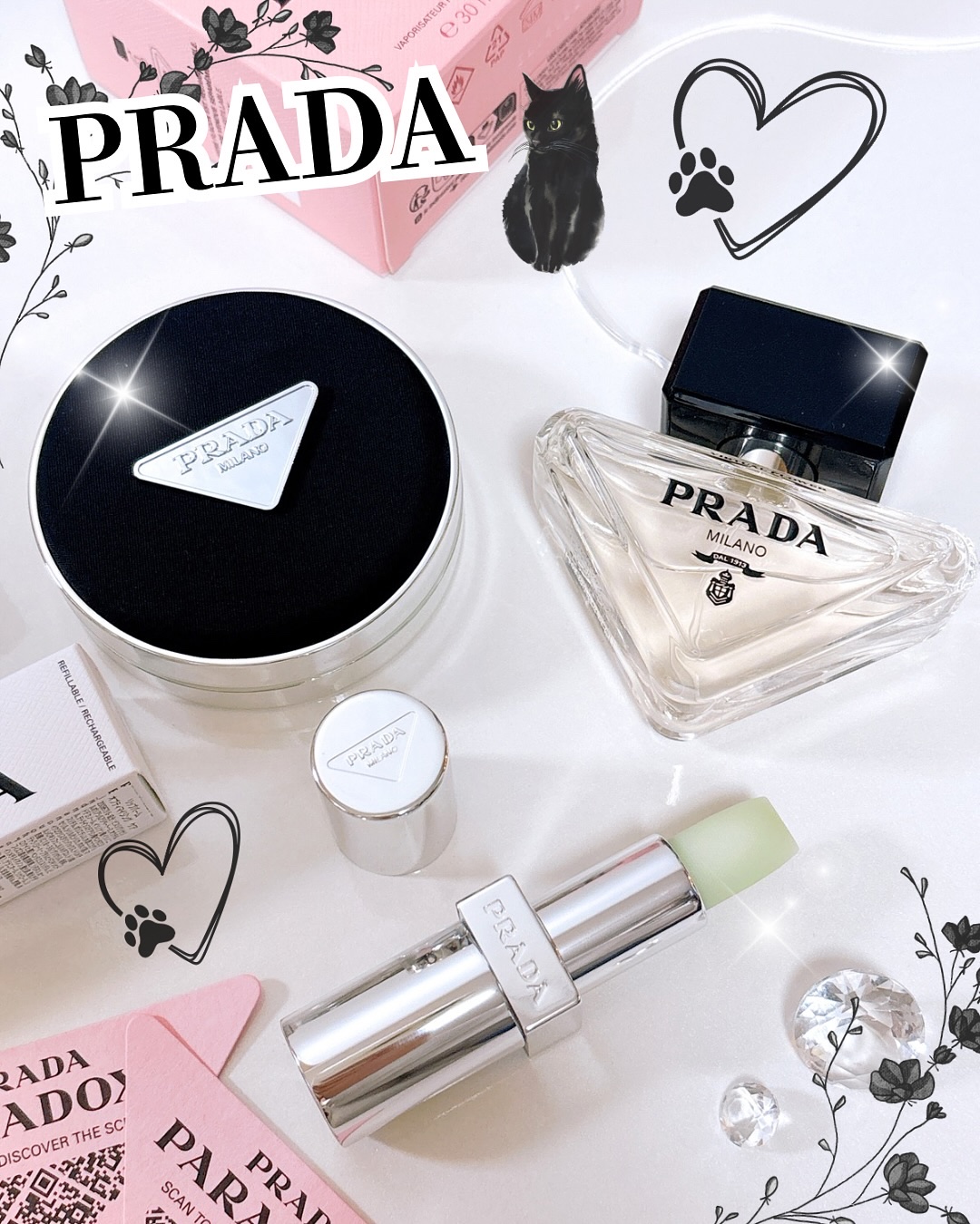 リップ バーム オプティマイジング ケア/PRADA BEAUTY/リップバームを使ったクチコミ（1枚目）