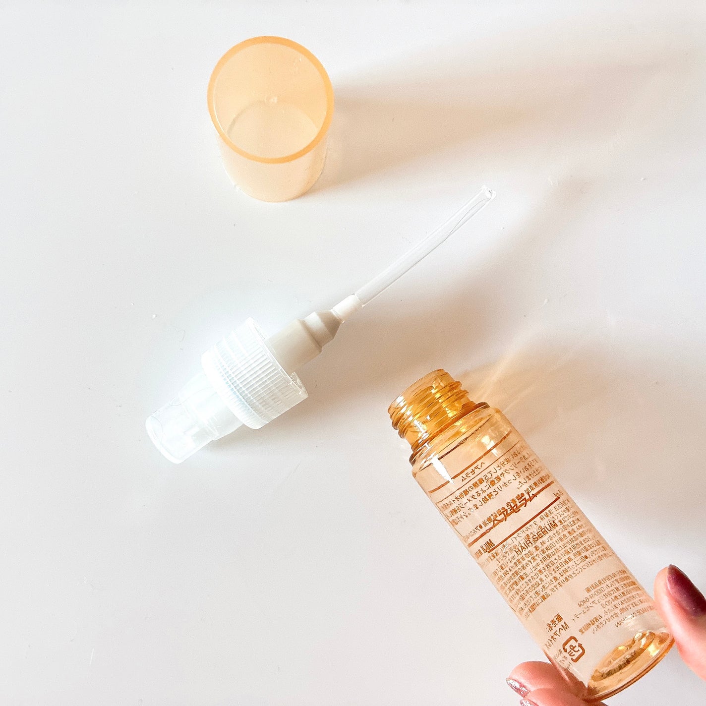 ヘアセラム/無印良品/ヘアオイルを使ったクチコミ(2枚目)