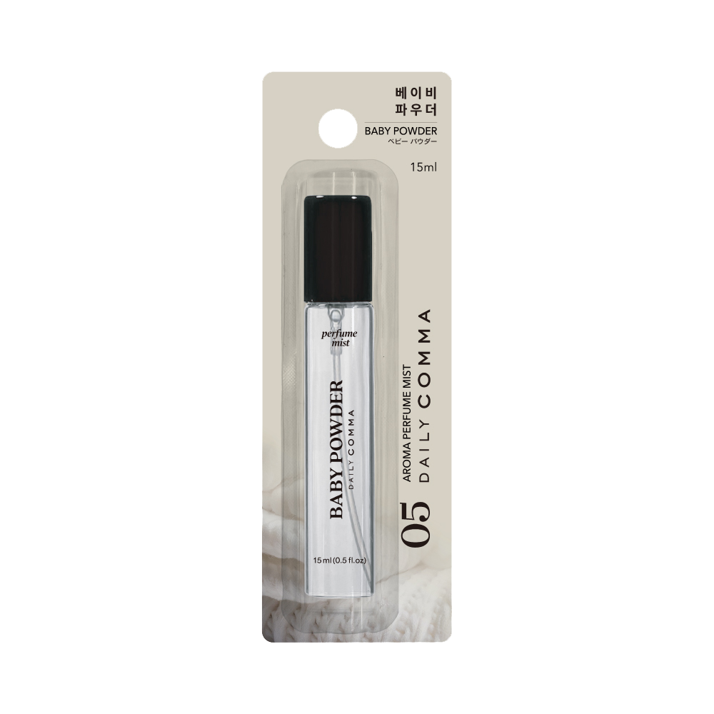 DAILY COMMA デイリーコンマ　アロマパフュームミスト #05 BABY POWDER
