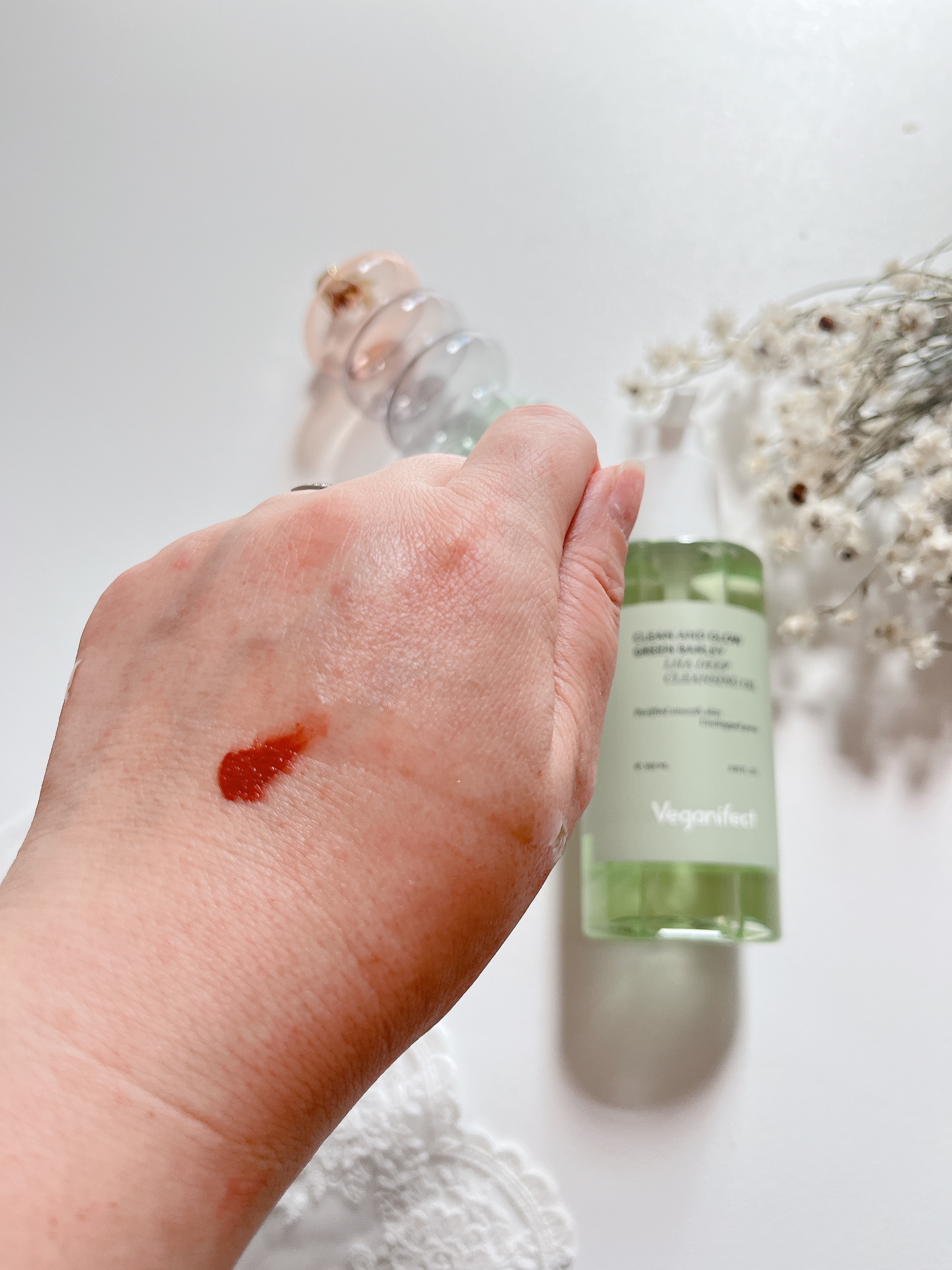 青麦LHAディープクレンジングオイル/Veganifect/オイルクレンジングを使ったクチコミ（3枚目）