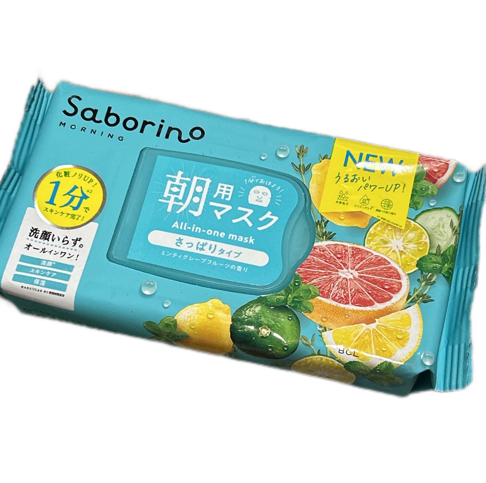 目ざまシート 爽やか果実のすっきりタイプ N/サボリーノ/シートマスク・パックを使ったクチコミ（2枚目）