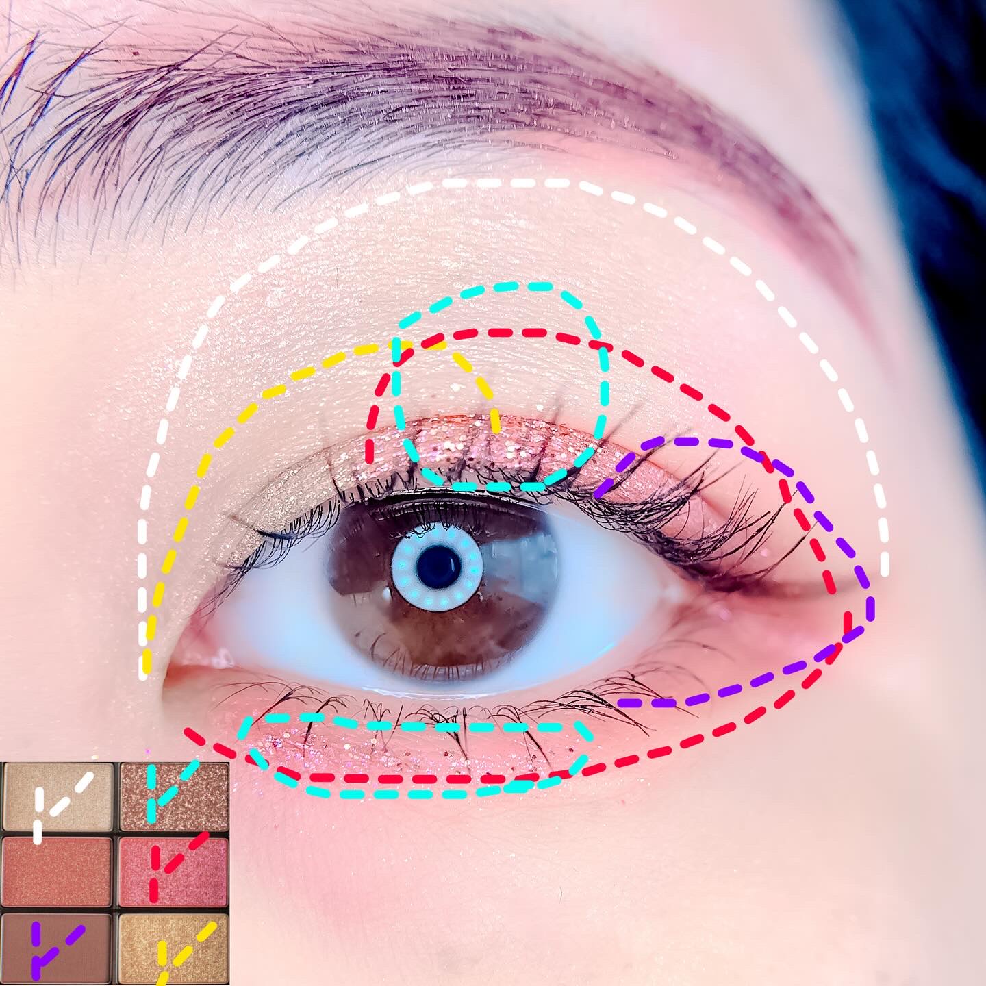 ディスコグラム アイパレット/shu uemura/アイシャドウパレットを使ったクチコミ（2枚目）