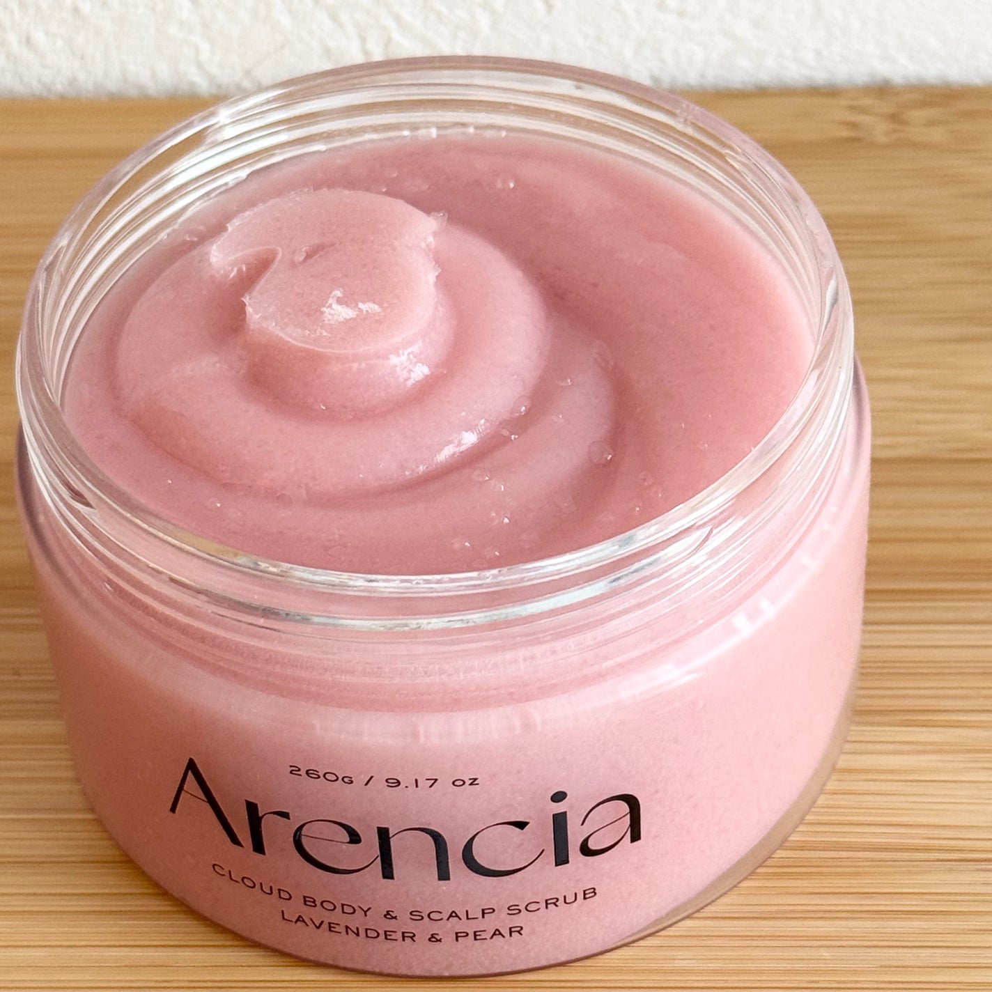 フレッシュクラウドスクラブ ラベンダー&ペア/アレンシア/ボディスクラブを使ったクチコミ(2枚目)