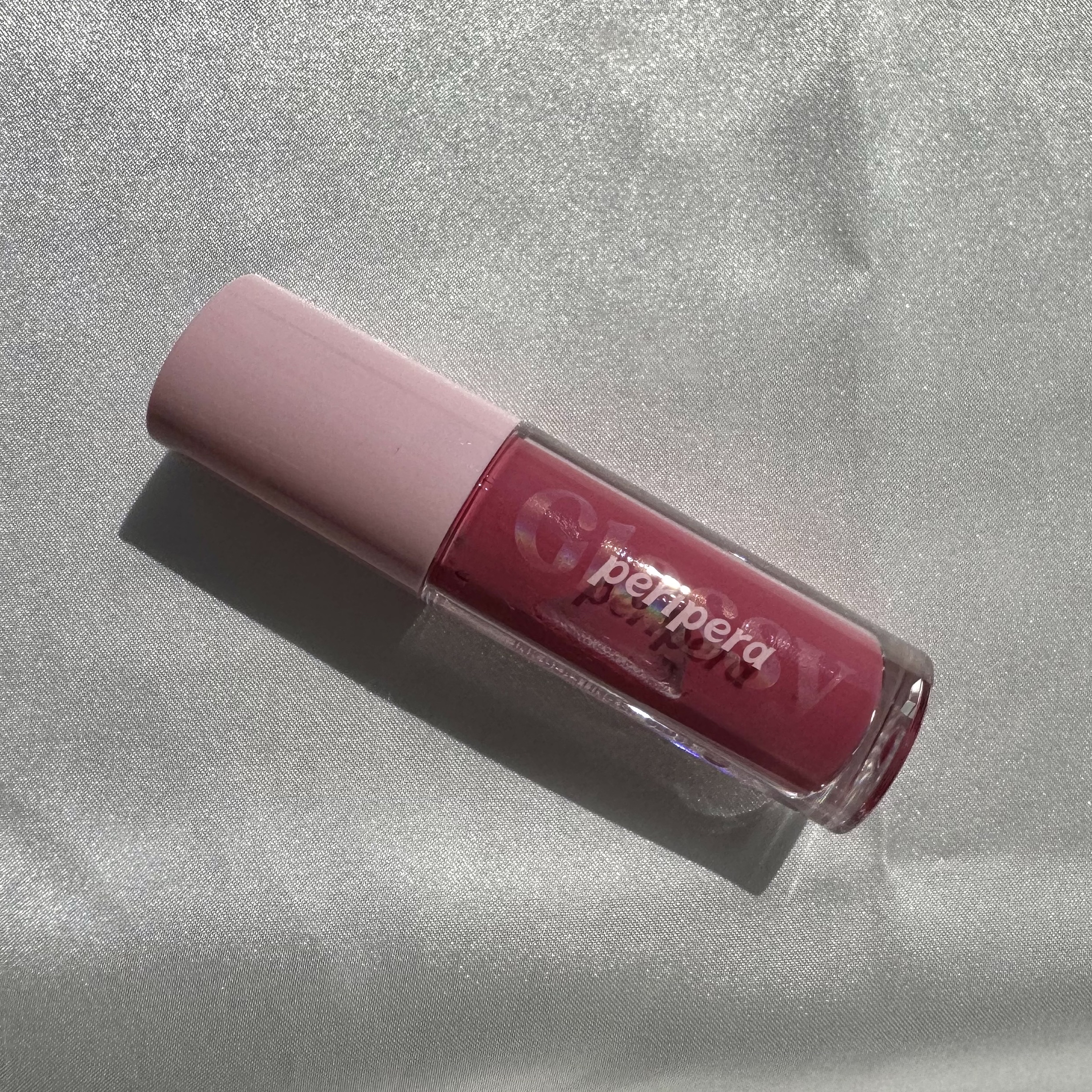 インク グラスティング リップ グロス 13 ゲット ハッピー(GET HAPPY)/PERIPERA/リップグロスを使ったクチコミ（1枚目）